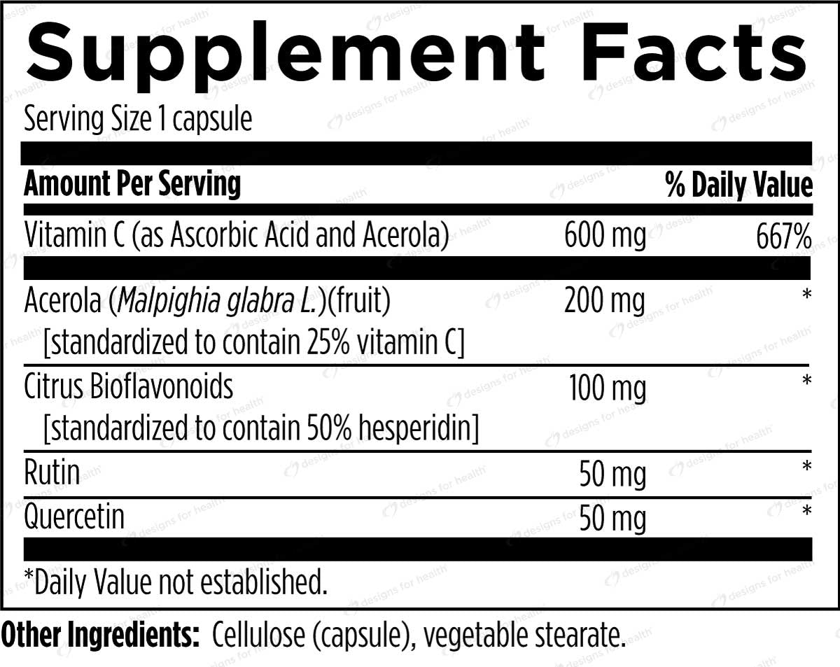 Designs for Health Stellar C Ingredients