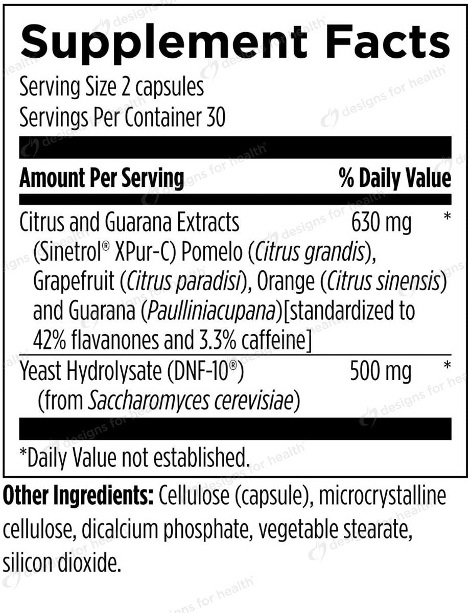 Designs for Health Thermo-EFx Ingredients