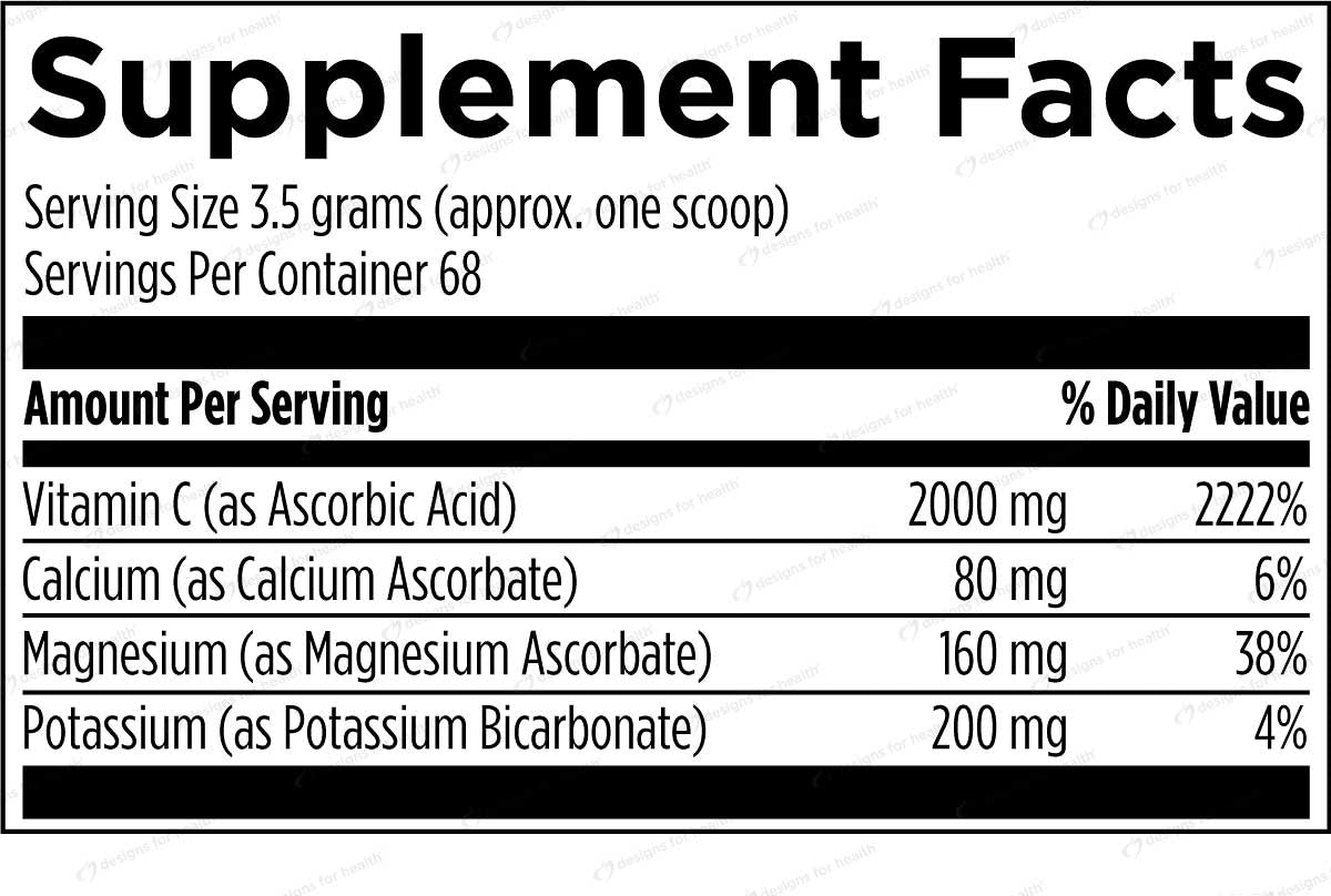 Designs for Health Vitamin C Ingredients