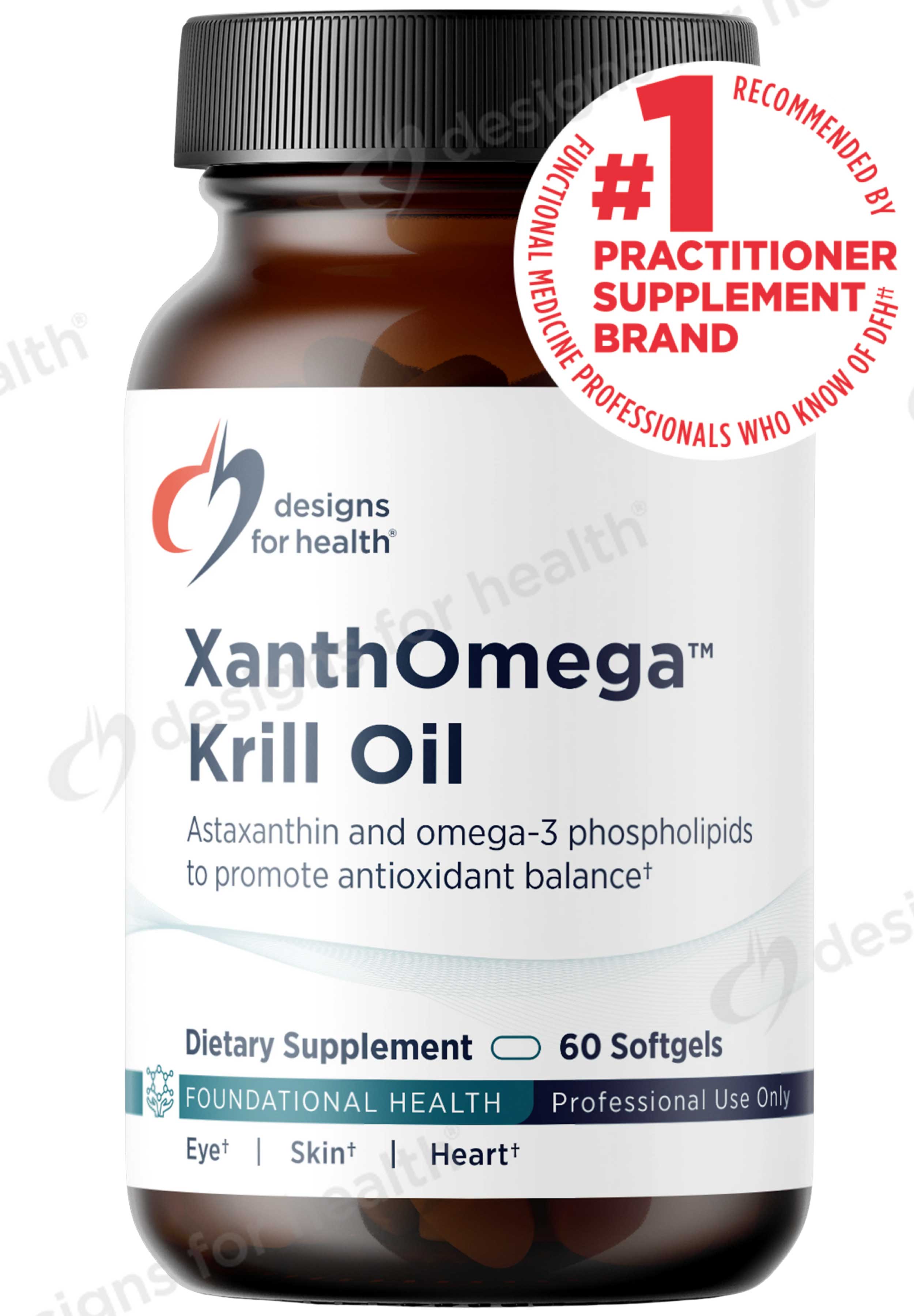 Designs for Health XanthOmega Krill Oil