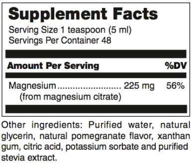 Douglas Laboratories Liquid Magnesium Ingredients