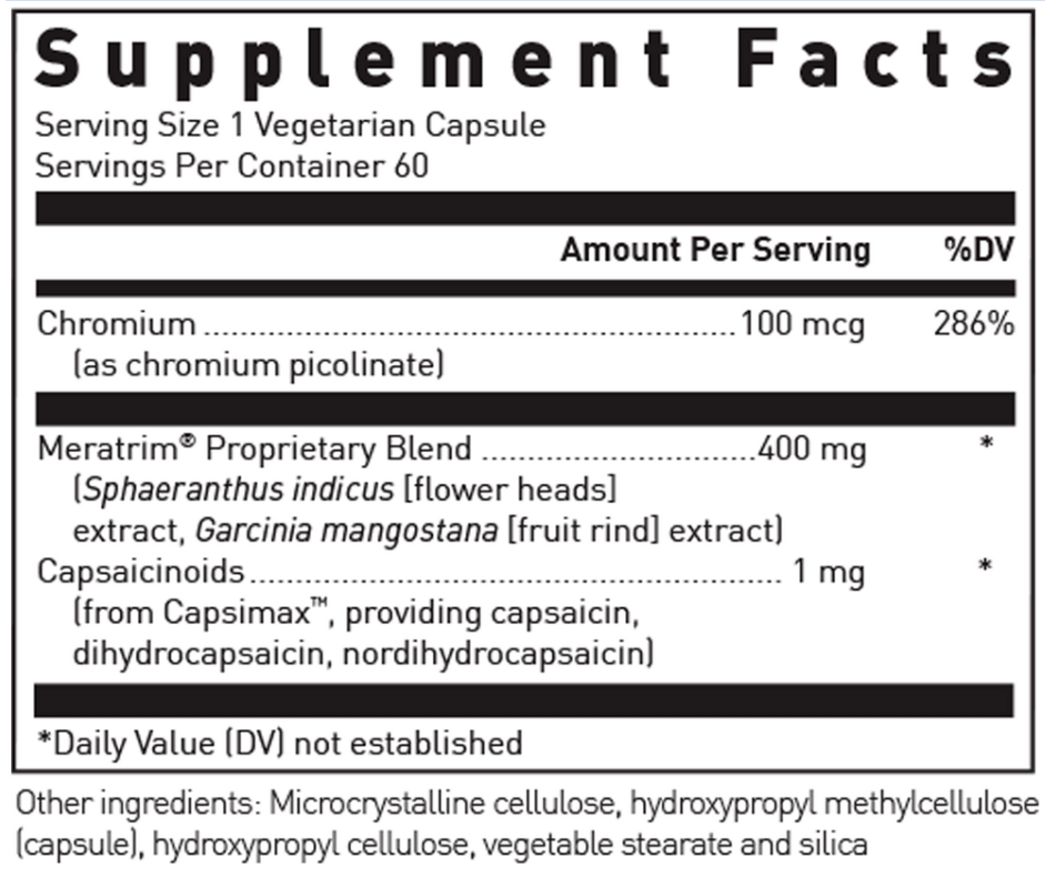 Douglas Laboratories Metabolic Lean Ingrdients