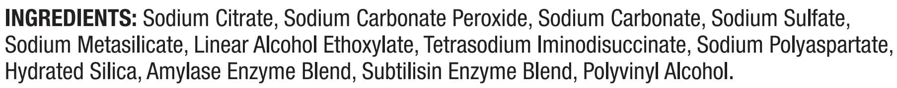 Dr. Mercola Greener Cleaner Dishwasher Pods Ingredients