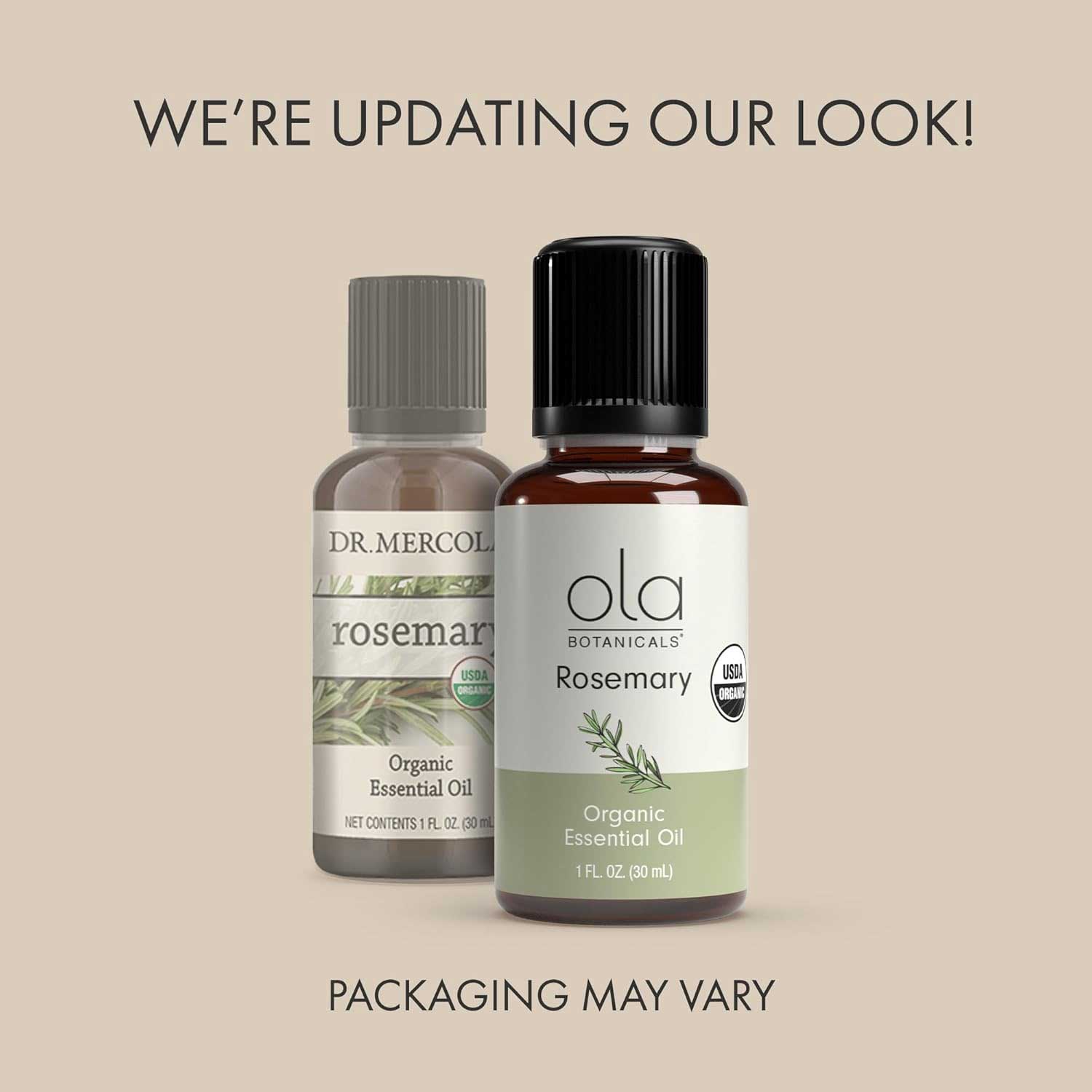 Dr. Mercola Ola Botanicals Organic Rosemary Essential Oil New Look