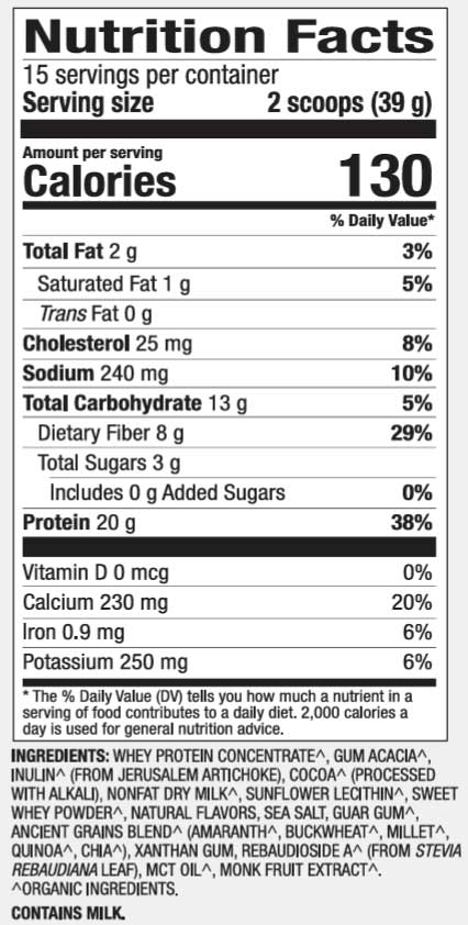 Dr. Mercola Pure Power Organic Whey Protein