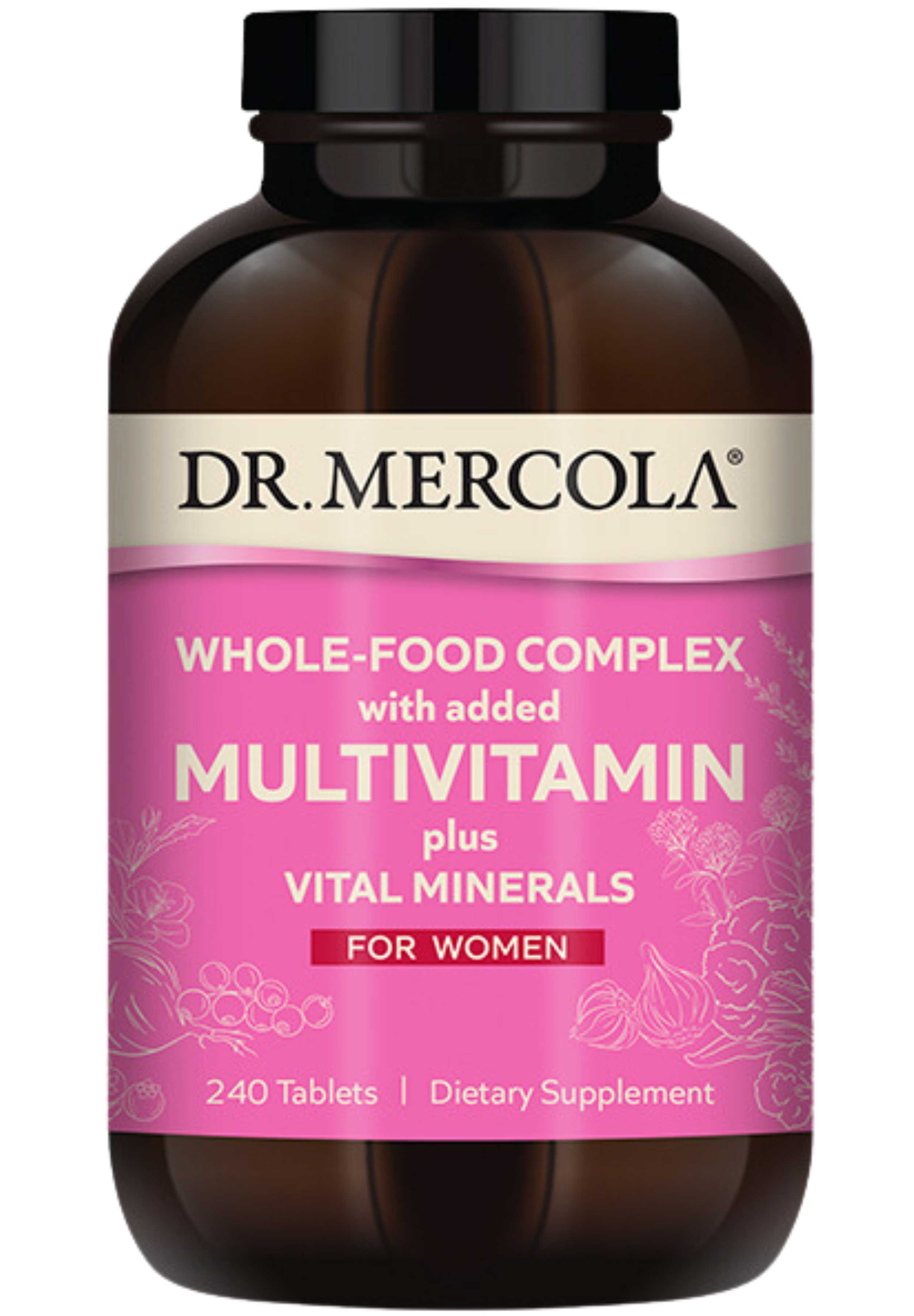 Dr. Mercola Whole-Food Complex with added Multivitamin (Formerly Whole Food Multivitamin)