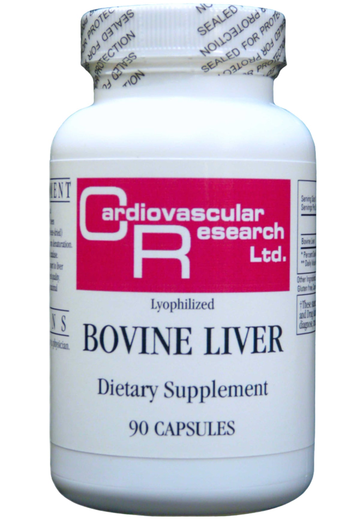 Ecological Formulas/Cardiovascular Research Lyophilized Bovine Liver