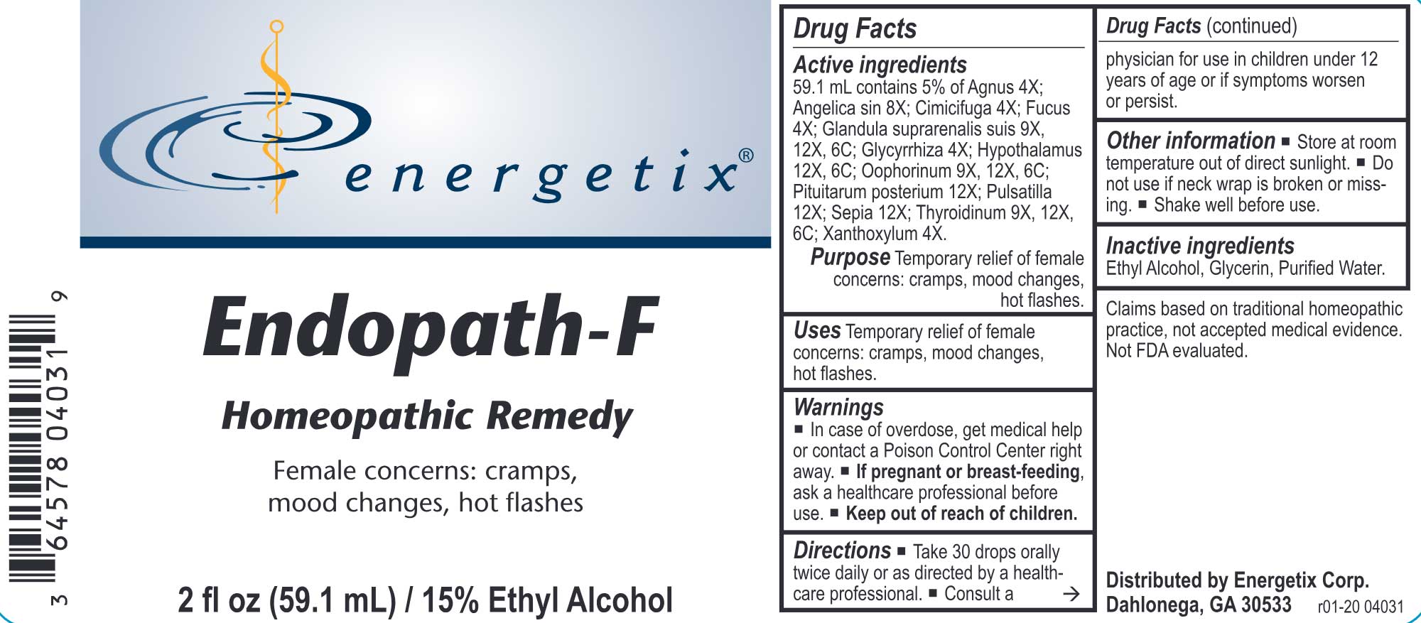 Energetix Endopath-F Label