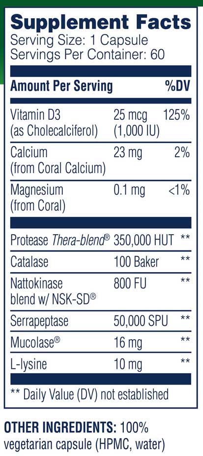 Enzyme Science Enzyme Defense Pro Ingredients