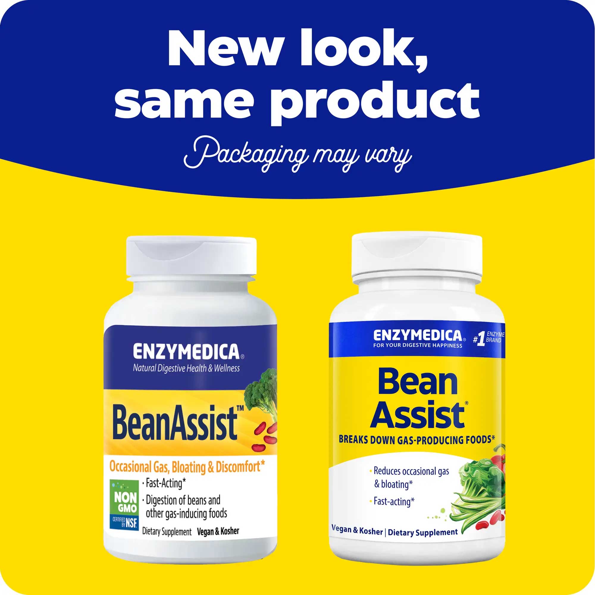 Enzymedica BeanAssist New Look