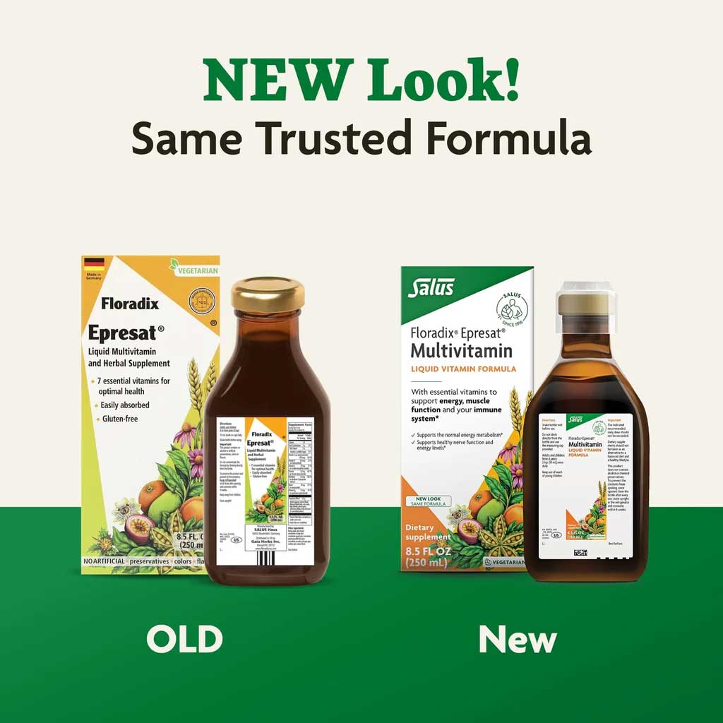 Floradix (Salus) Epresat Multivitamin Liquid New Look