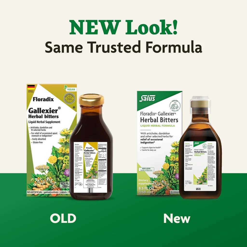 Floradix (Salus) Gallexier Herbal Bitters Liquid New Look