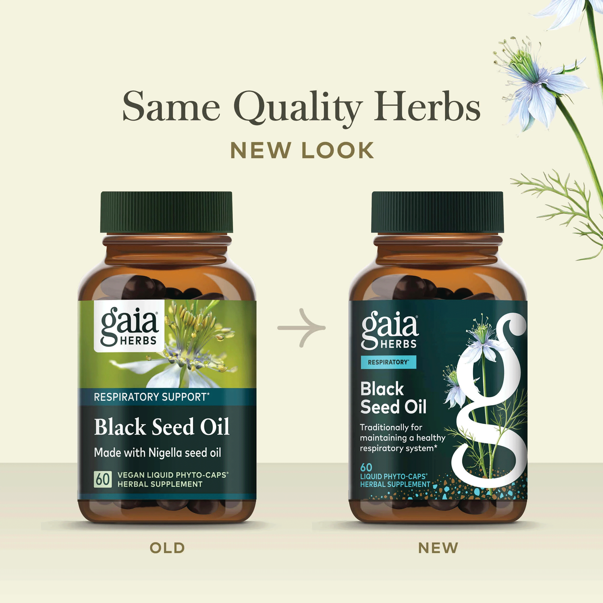 Gaia Herbs Black Seed Oil New Look