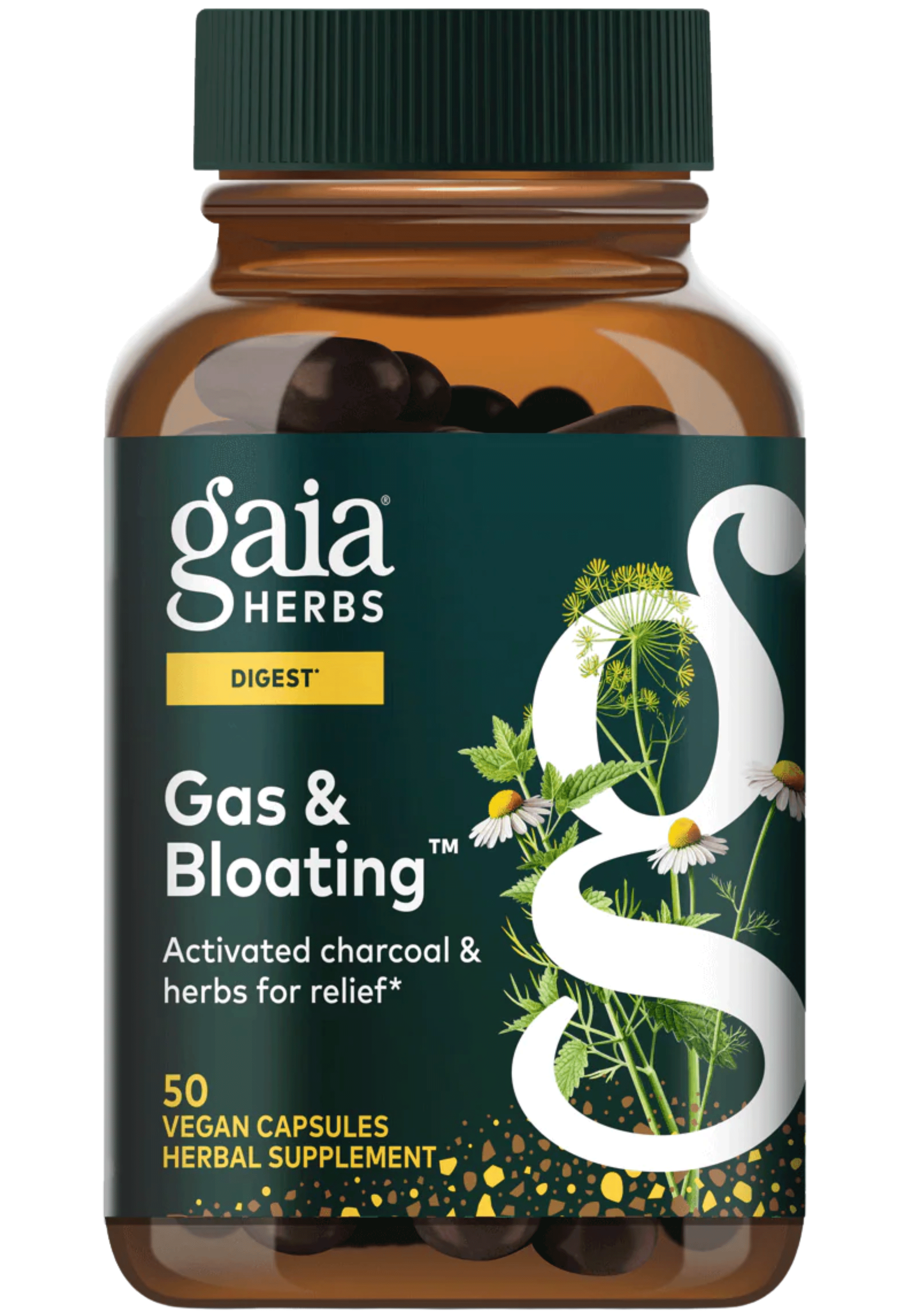 Gaia Herbs Gas and Bloating Capsules