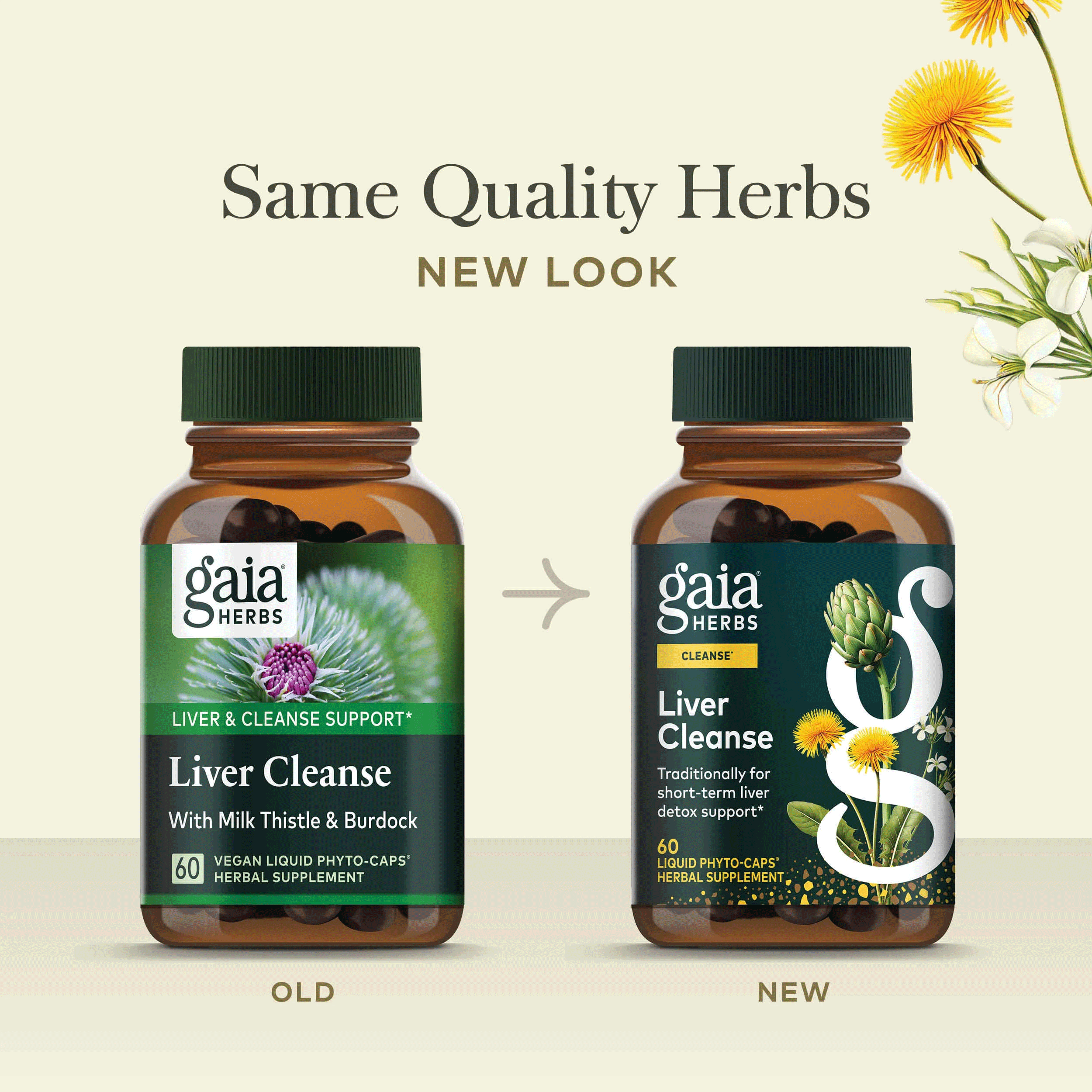 Gaia Herbs Liver Cleanse New Look
