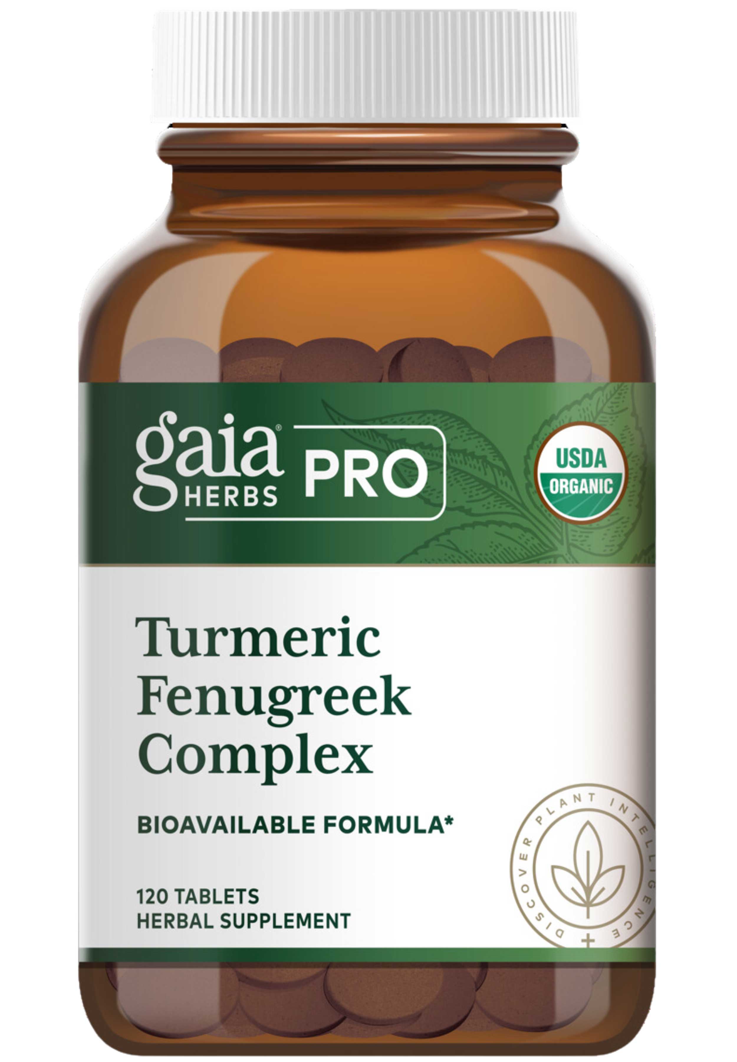 Gaia Herbs Professional Solutions Turmeric Fenugreek Complex
