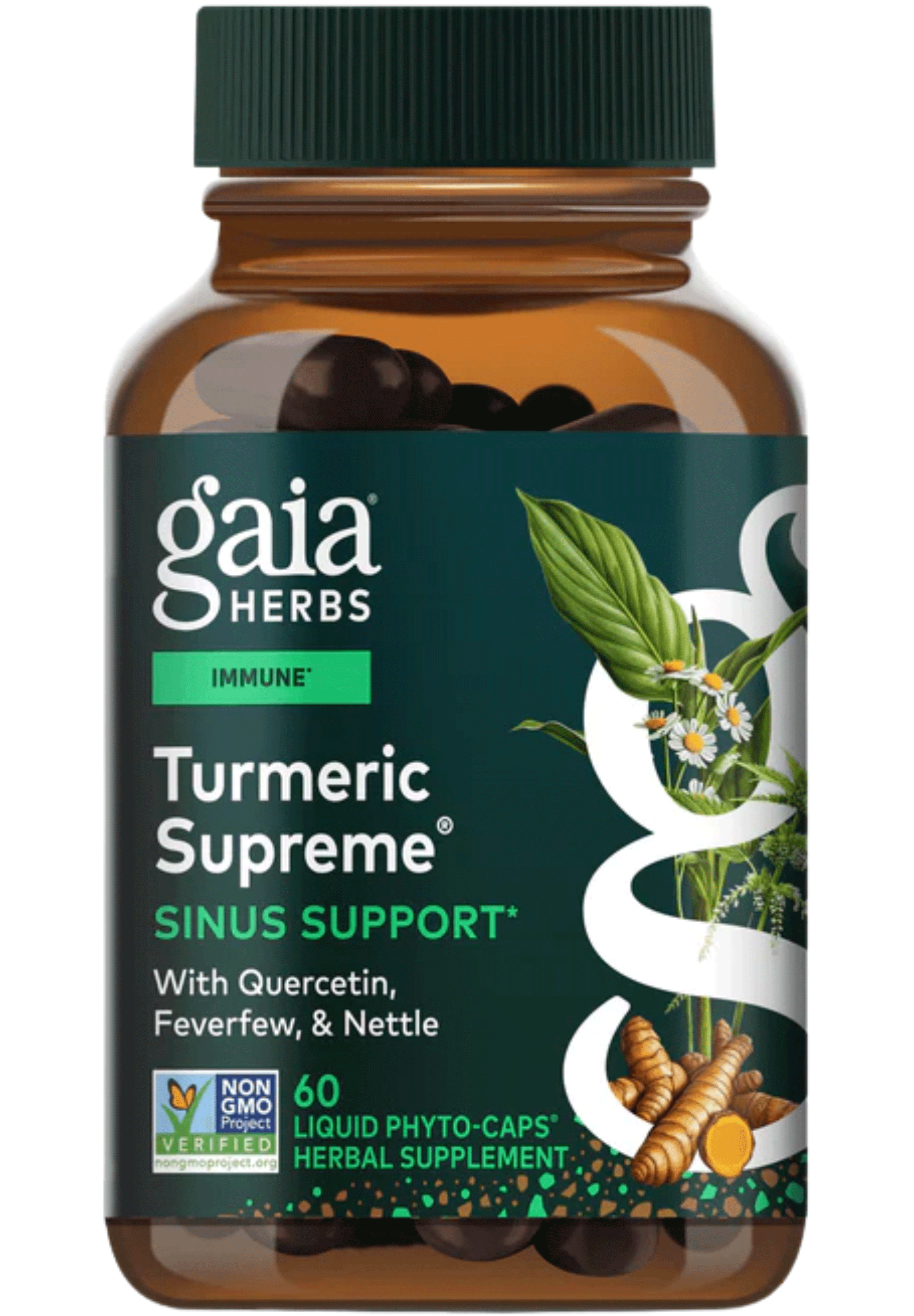 Gaia Herbs Turmeric Supreme - Sinus Support