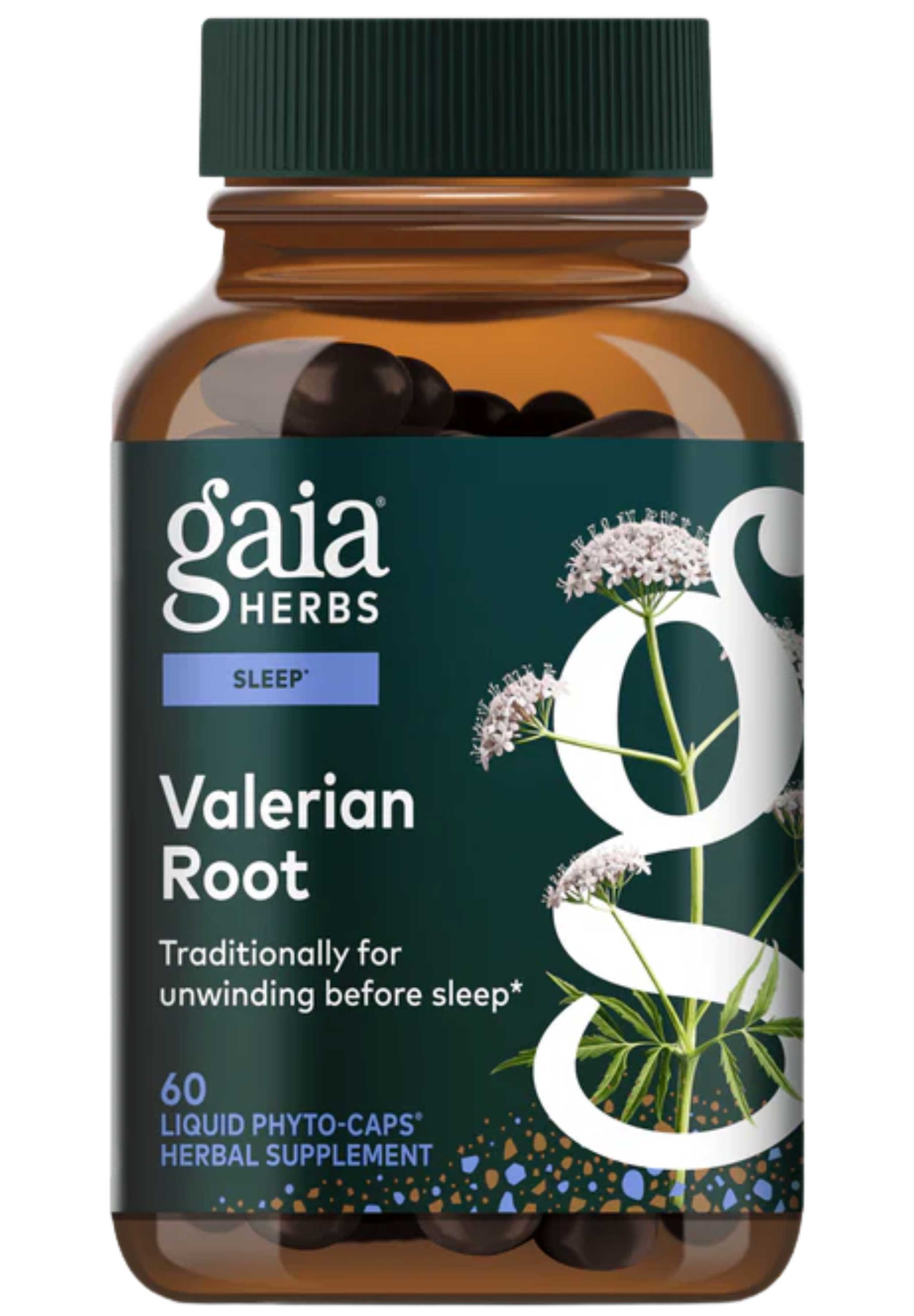 Gaia Herbs Valerian Root Capsules