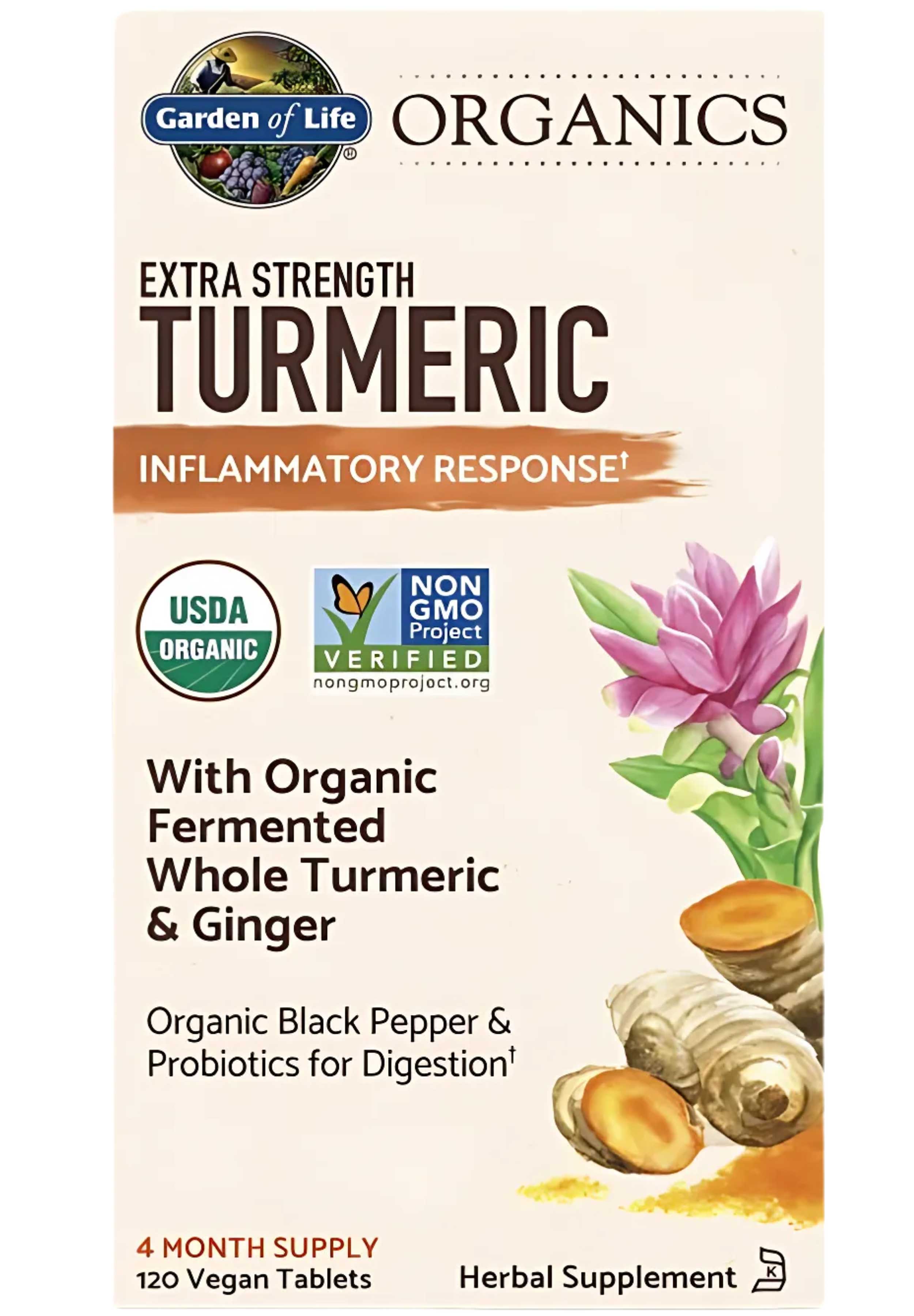 Garden of Life Organics Extra Strength Turmeric