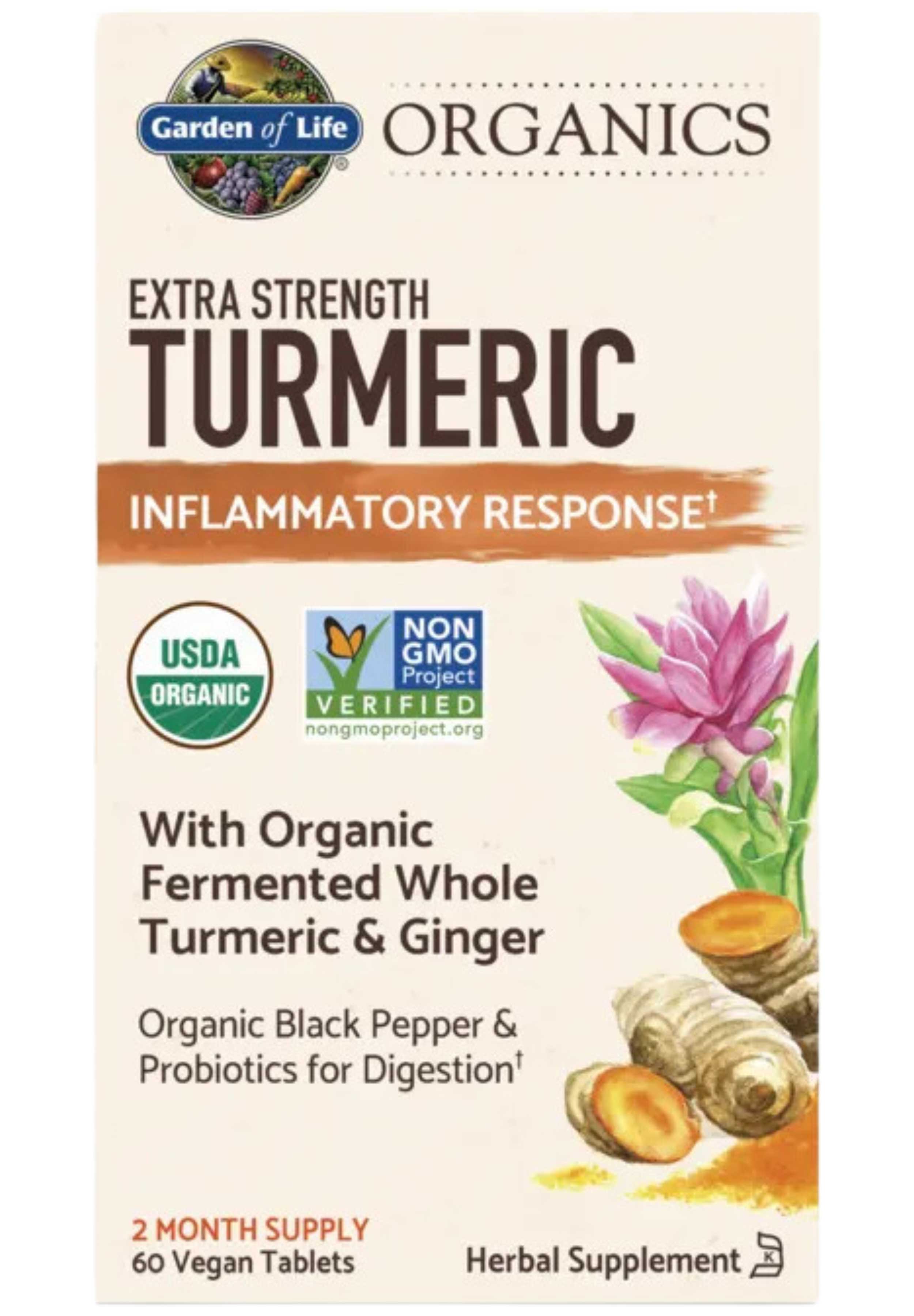 Garden of Life Organics Extra Strength Turmeric