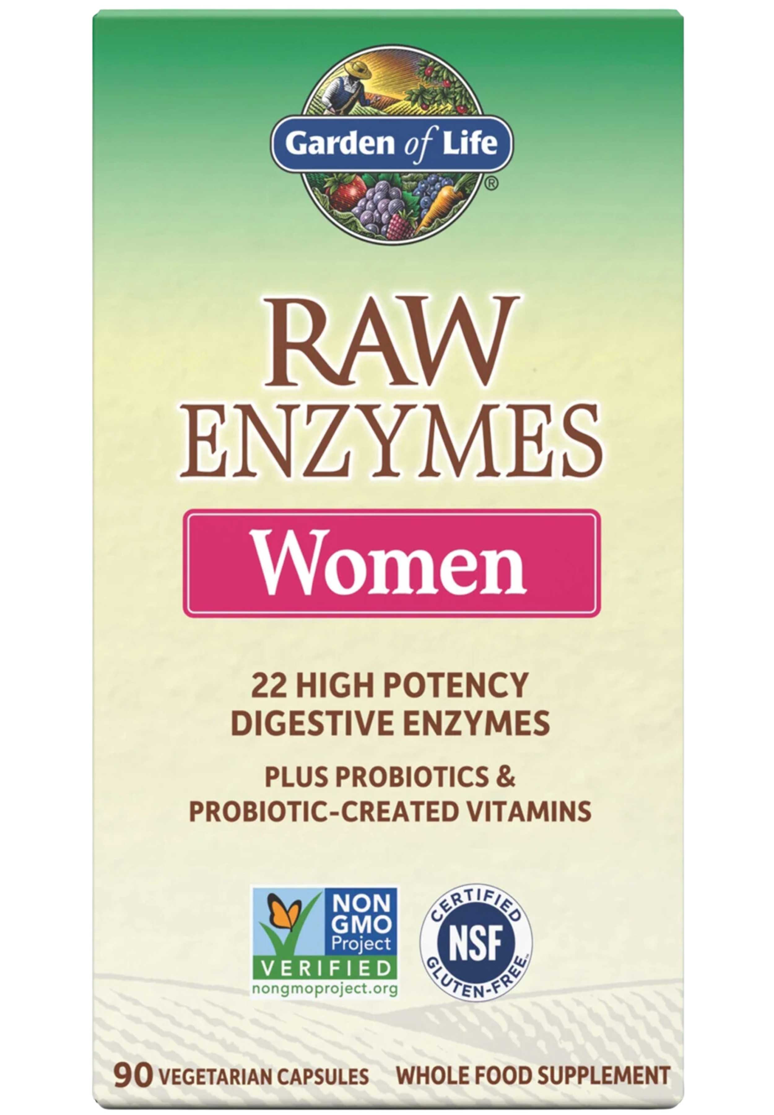 Garden of Life RAW Enzymes Women