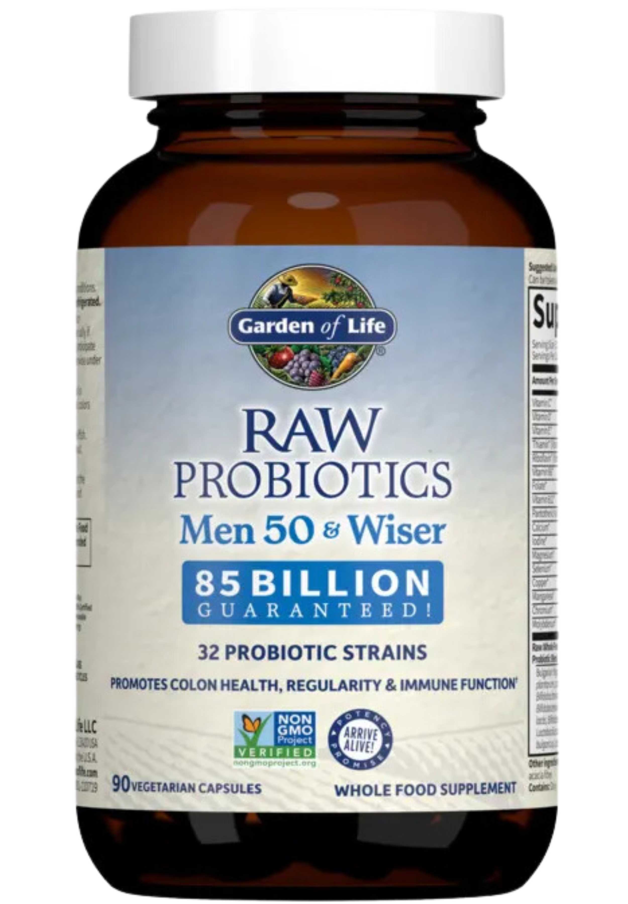 Garden of Life RAW Probiotics Men 50 & Wiser