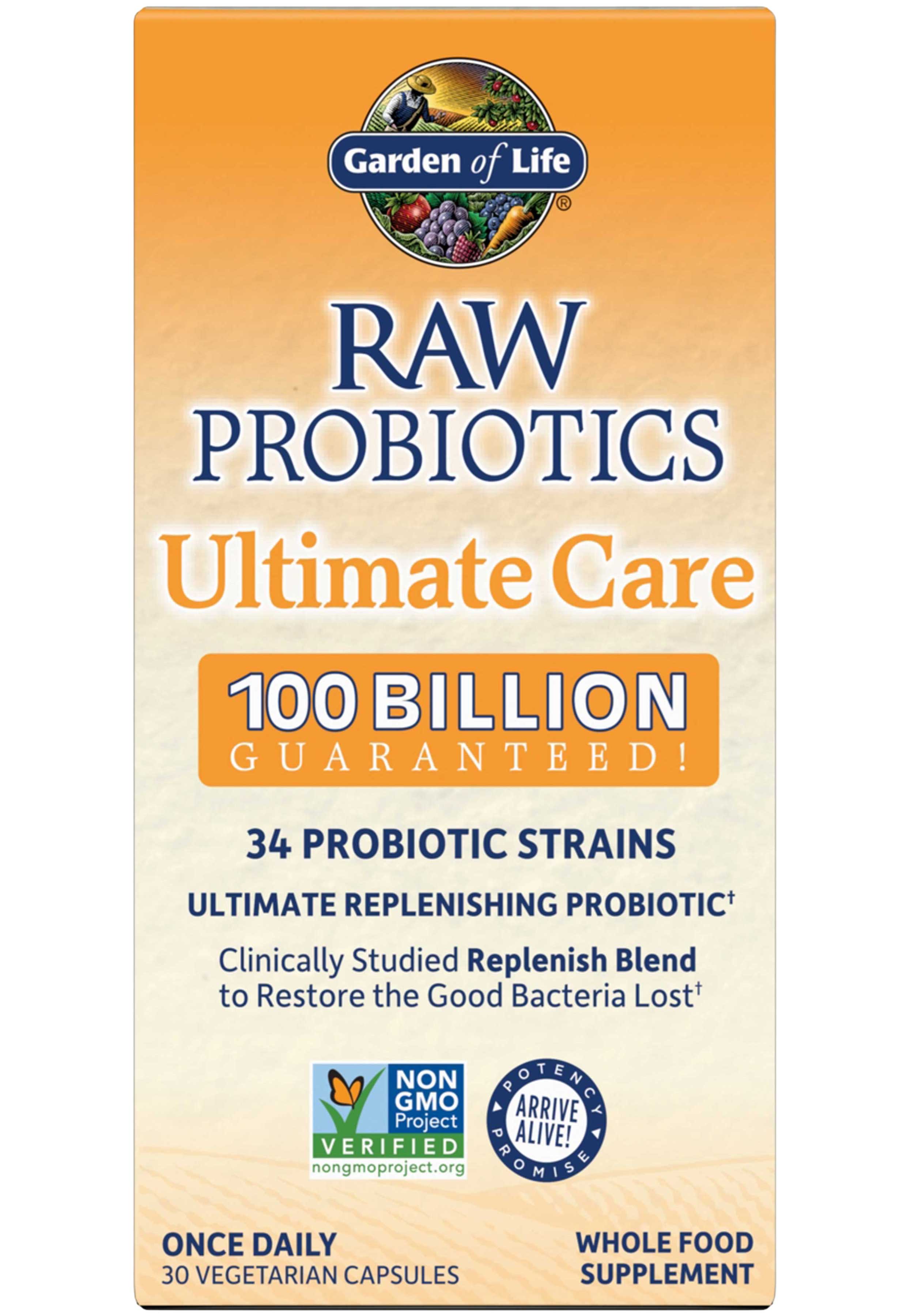Garden of Life RAW Probiotics Ultimate Care