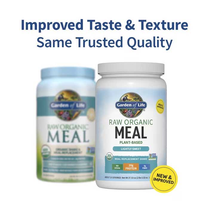 Garden of Life Raw Organic Meal New Look