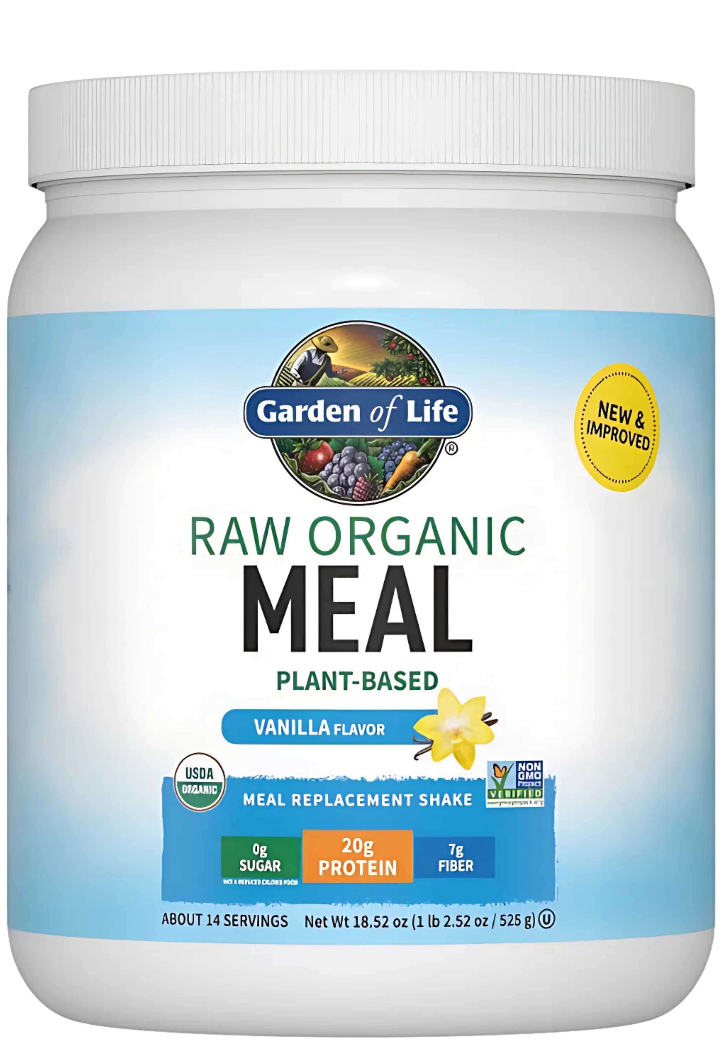 Garden of Life Raw Organic Meal Vanilla