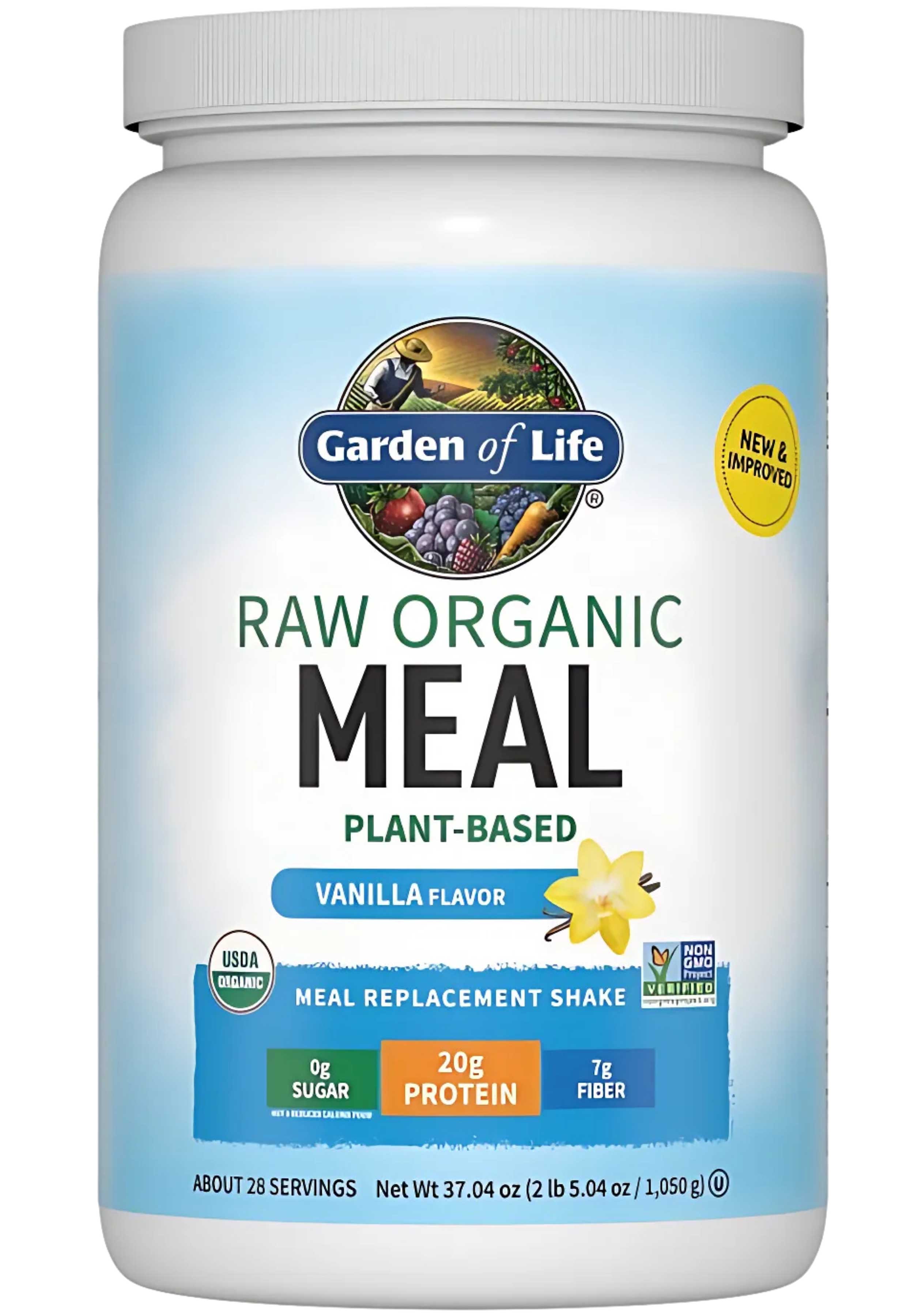 Garden of Life Raw Organic Meal Vanilla