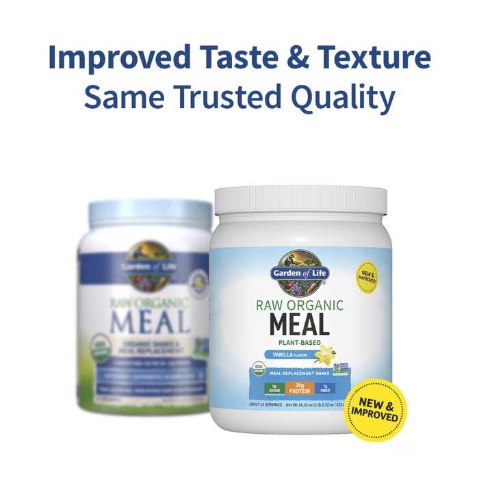 Garden of Life Raw Organic Meal Vanilla New Look