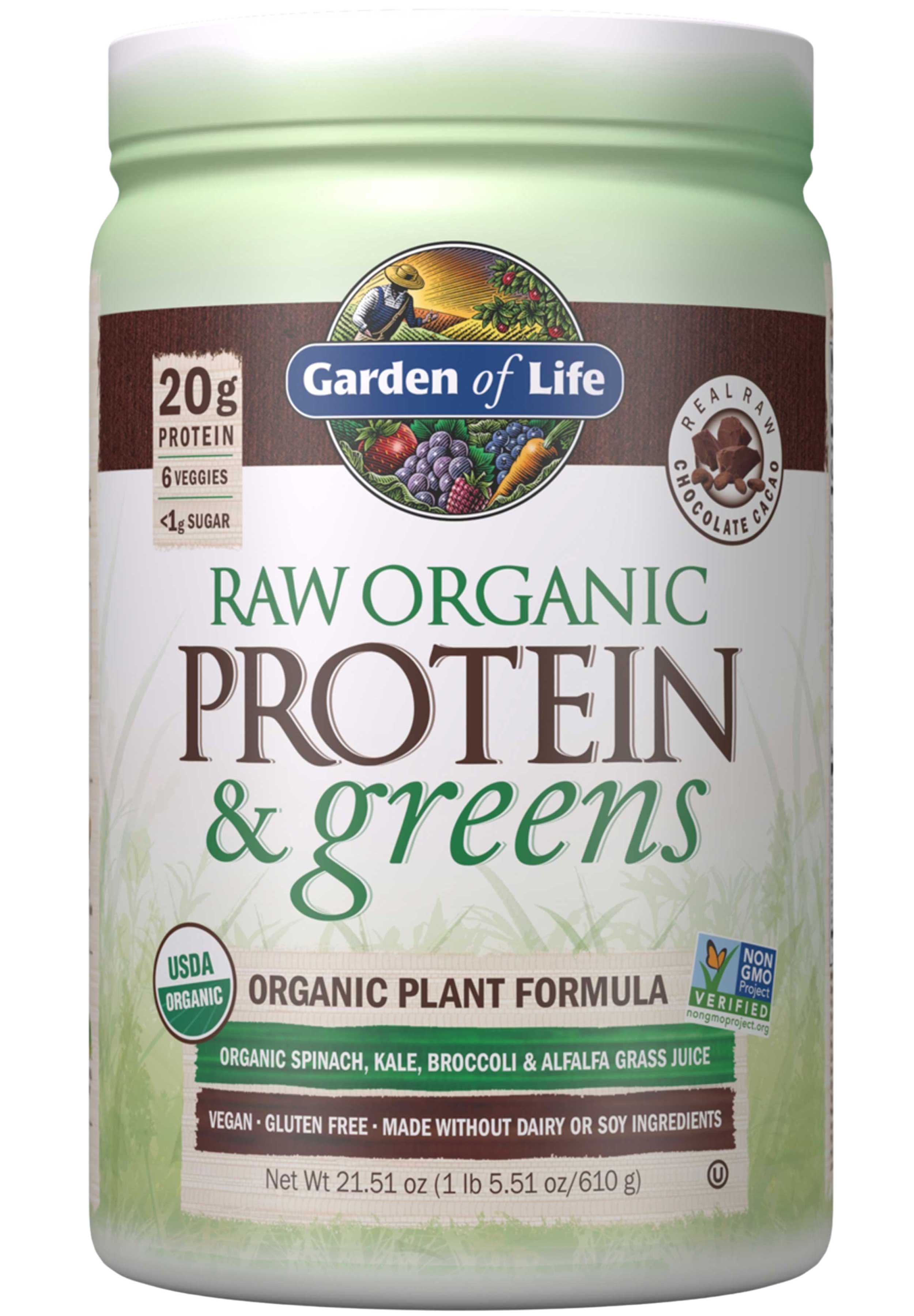 Garden of Life Raw Organic Protein and Greens Powder