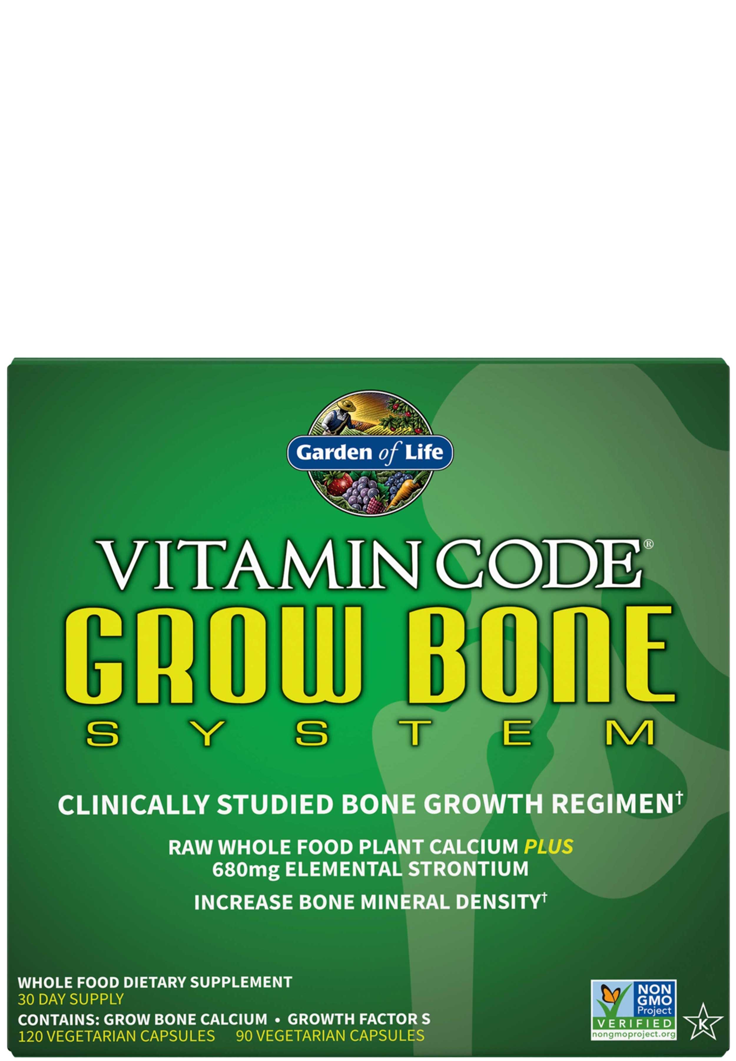 Garden of Life Vitamin Code Grow Bone System