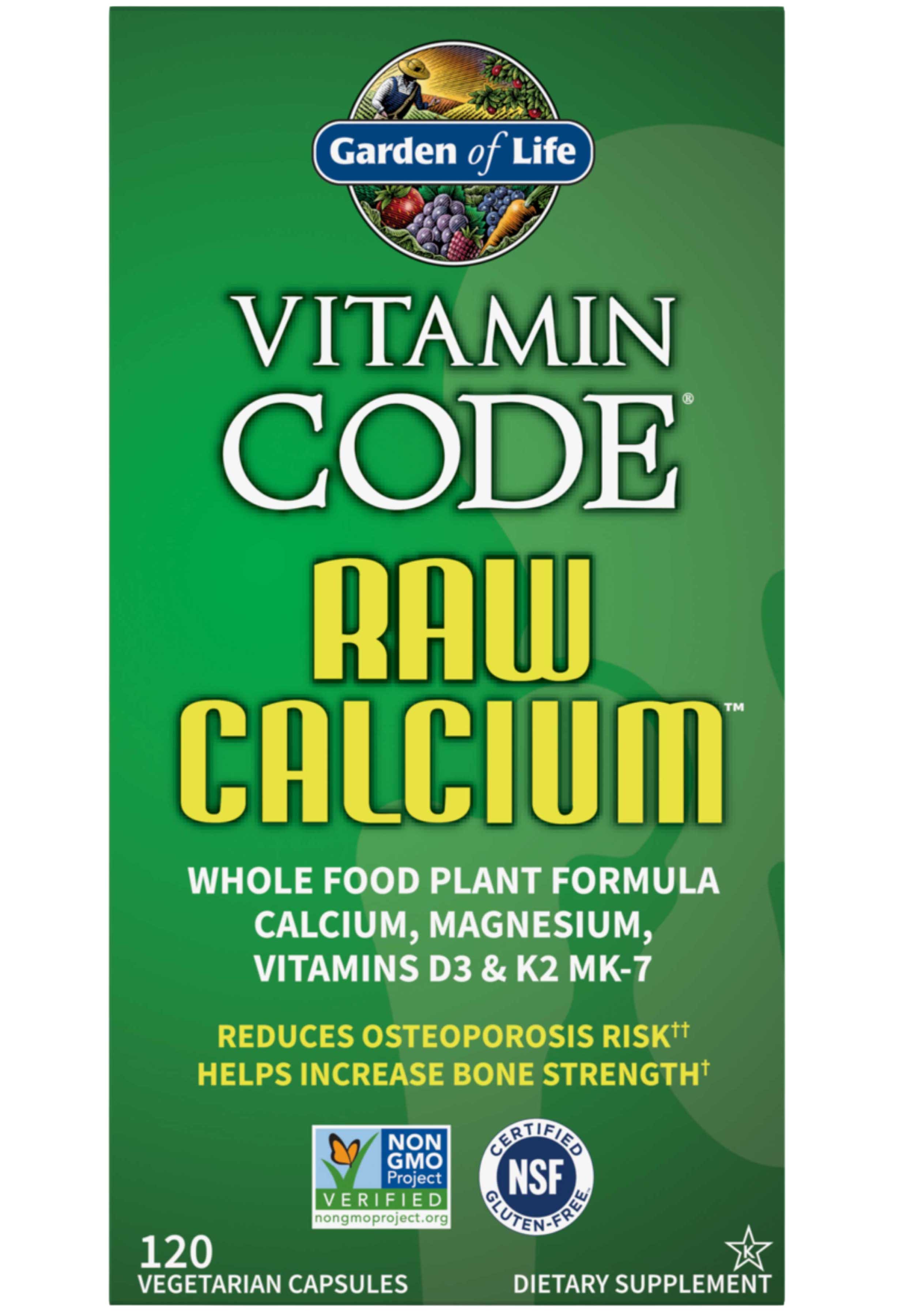 Garden of Life Vitamin Code RAW Calcium