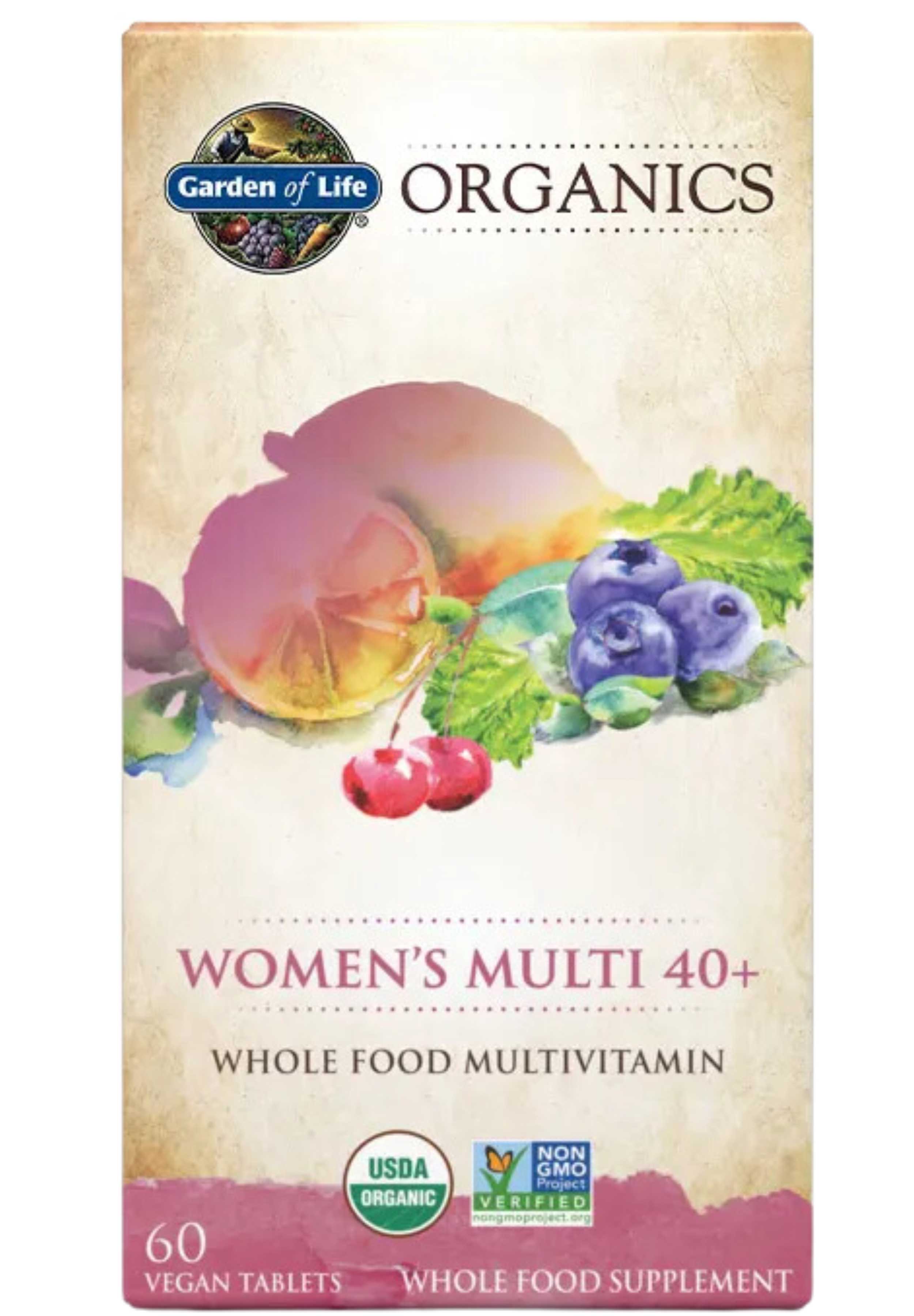 Garden of Life mykind Organics Women's Multivitamin 40+