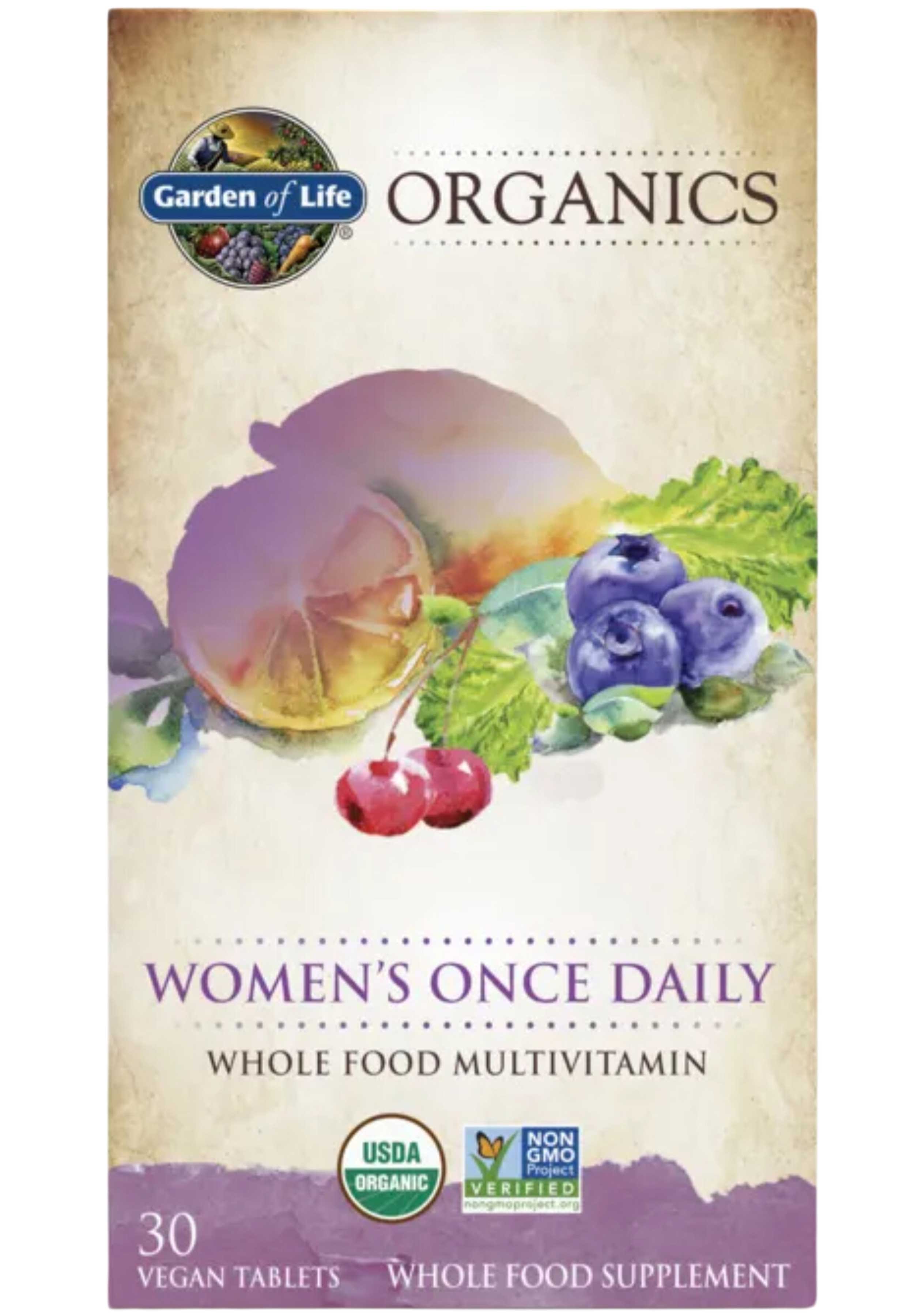 Garden of Life mykind Organics Women's Once Daily Multivitamin
