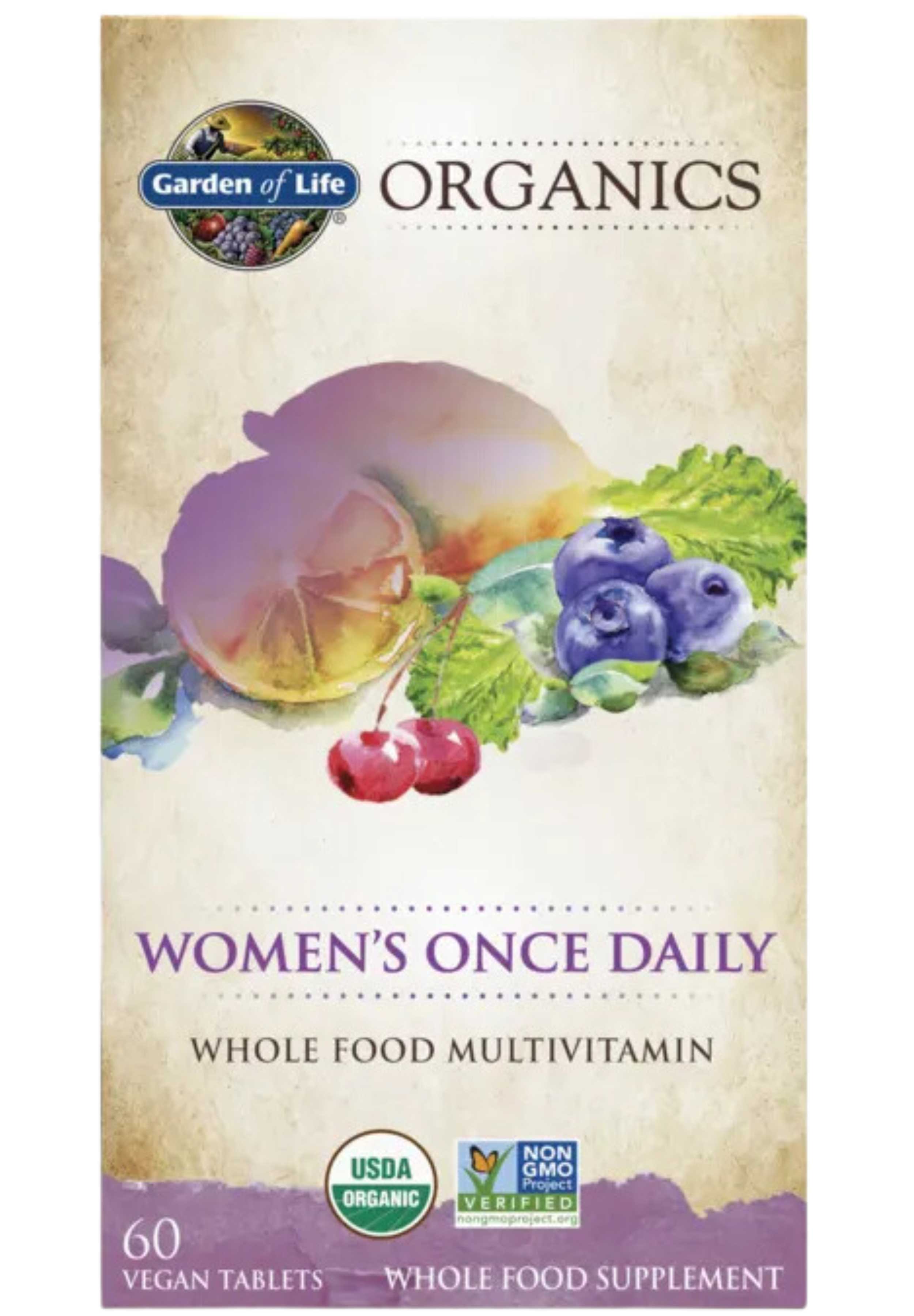 Garden of Life mykind Organics Women's Once Daily Multivitamin