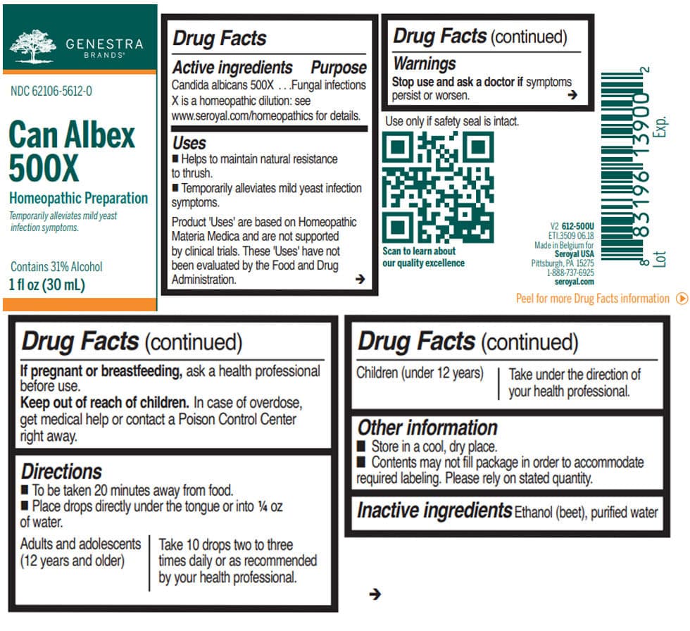 Genestra Brands Can Albex Label