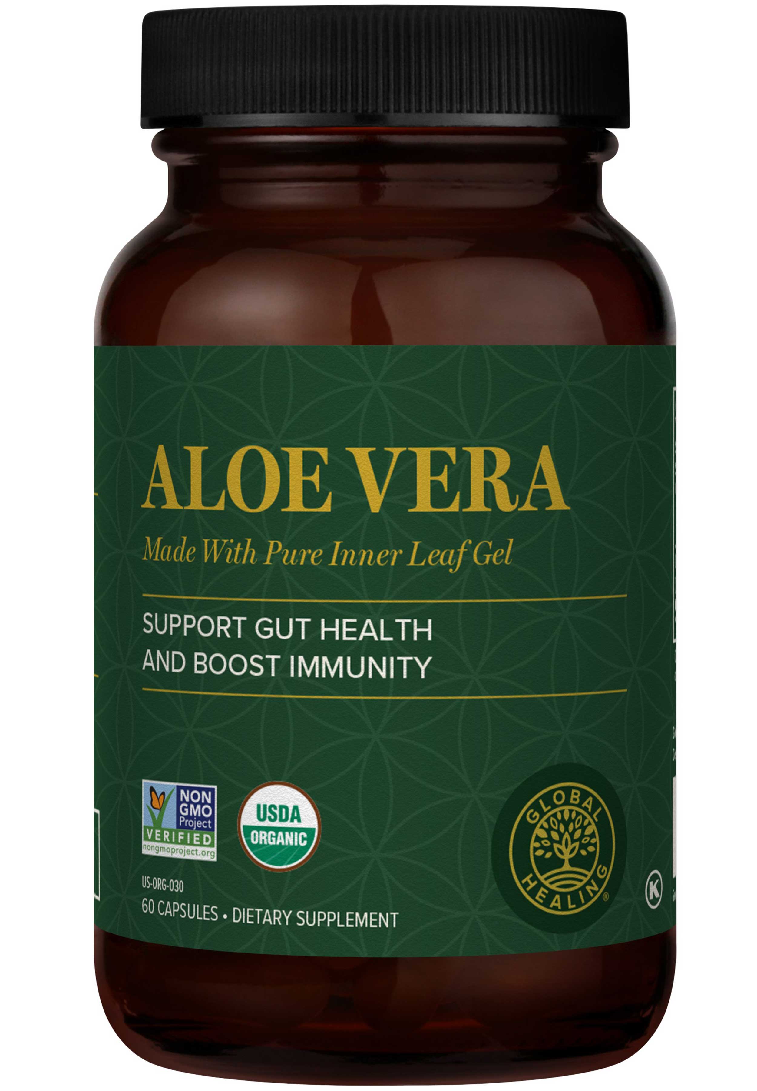 Global Healing Aloe Vera 60 Capsules