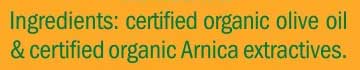 Herb Pharm Arnica Oil Ingredients