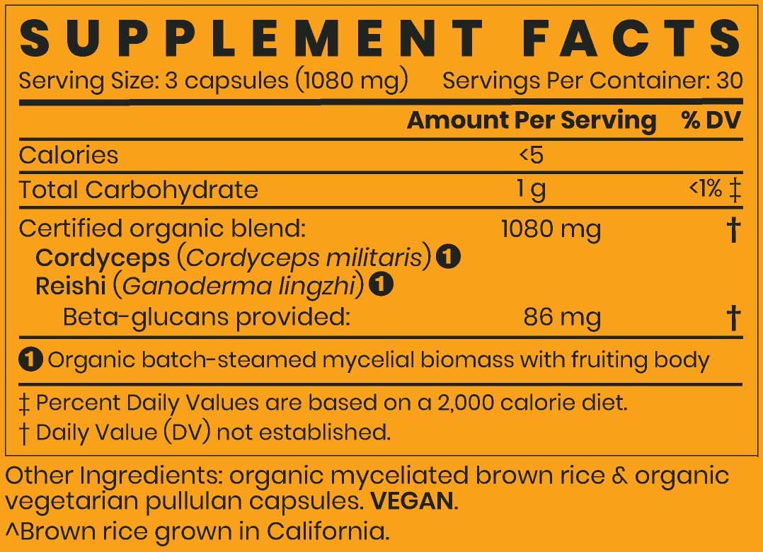 Herb Pharm Cordyceps Blend with Reishi Ingredients
