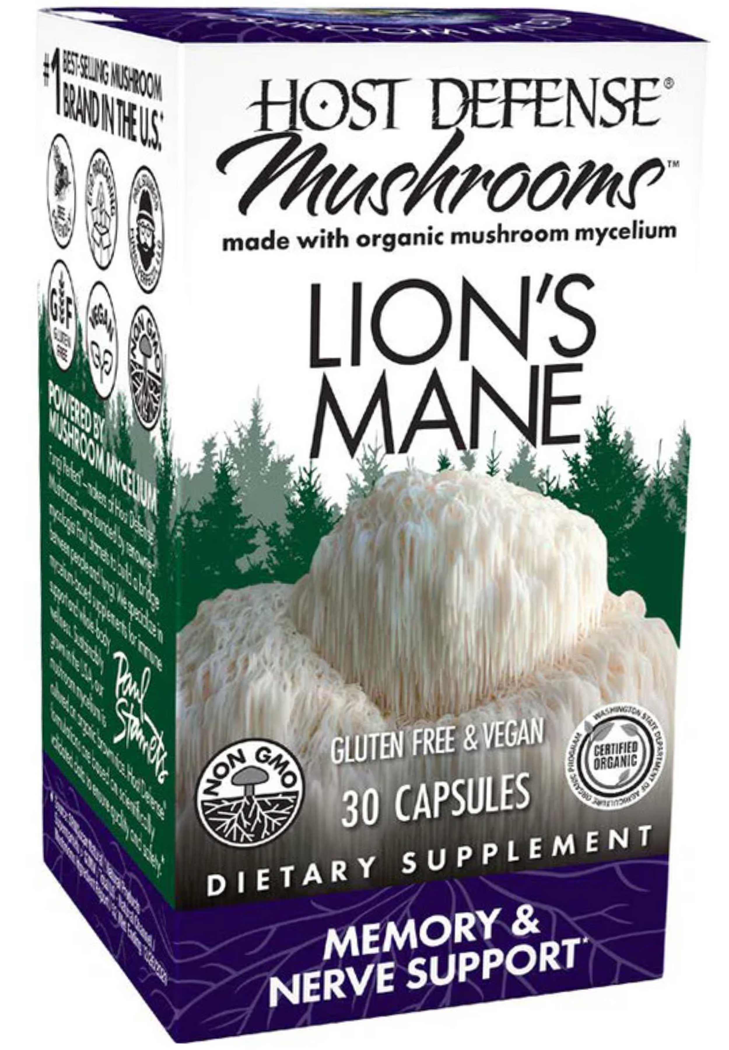 Host Defense Lion's Mane Capsules