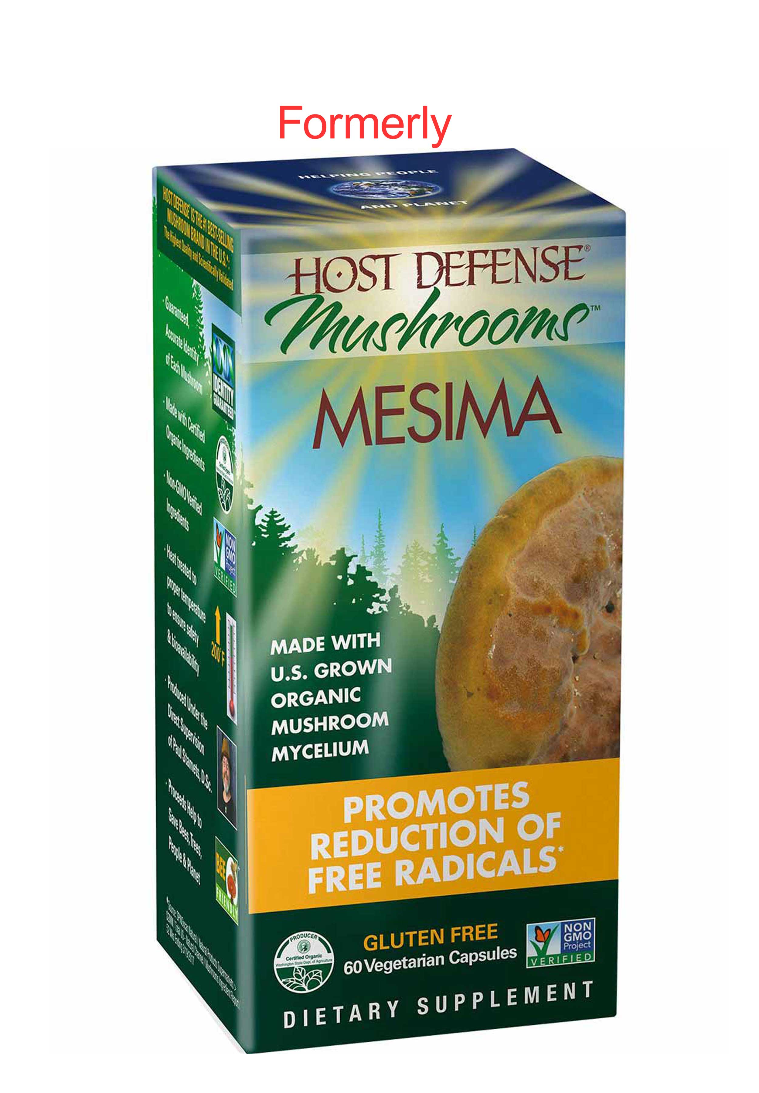 Host Defense Mesima Capsules Formerly