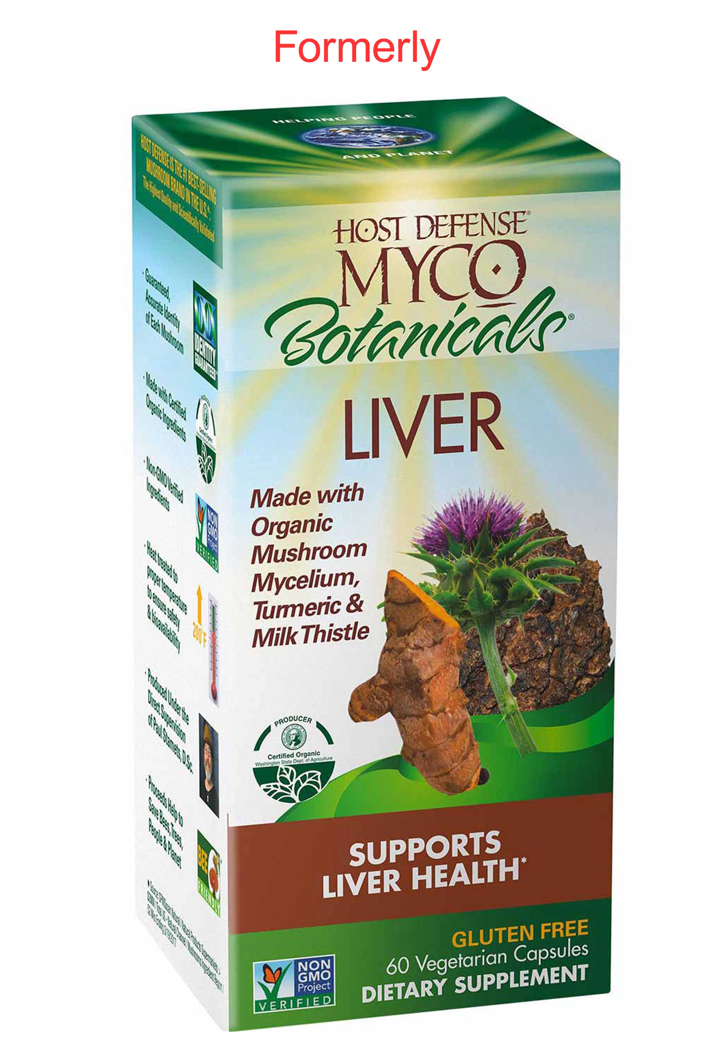 Host Defense MycoBotanicals Liver Formerly