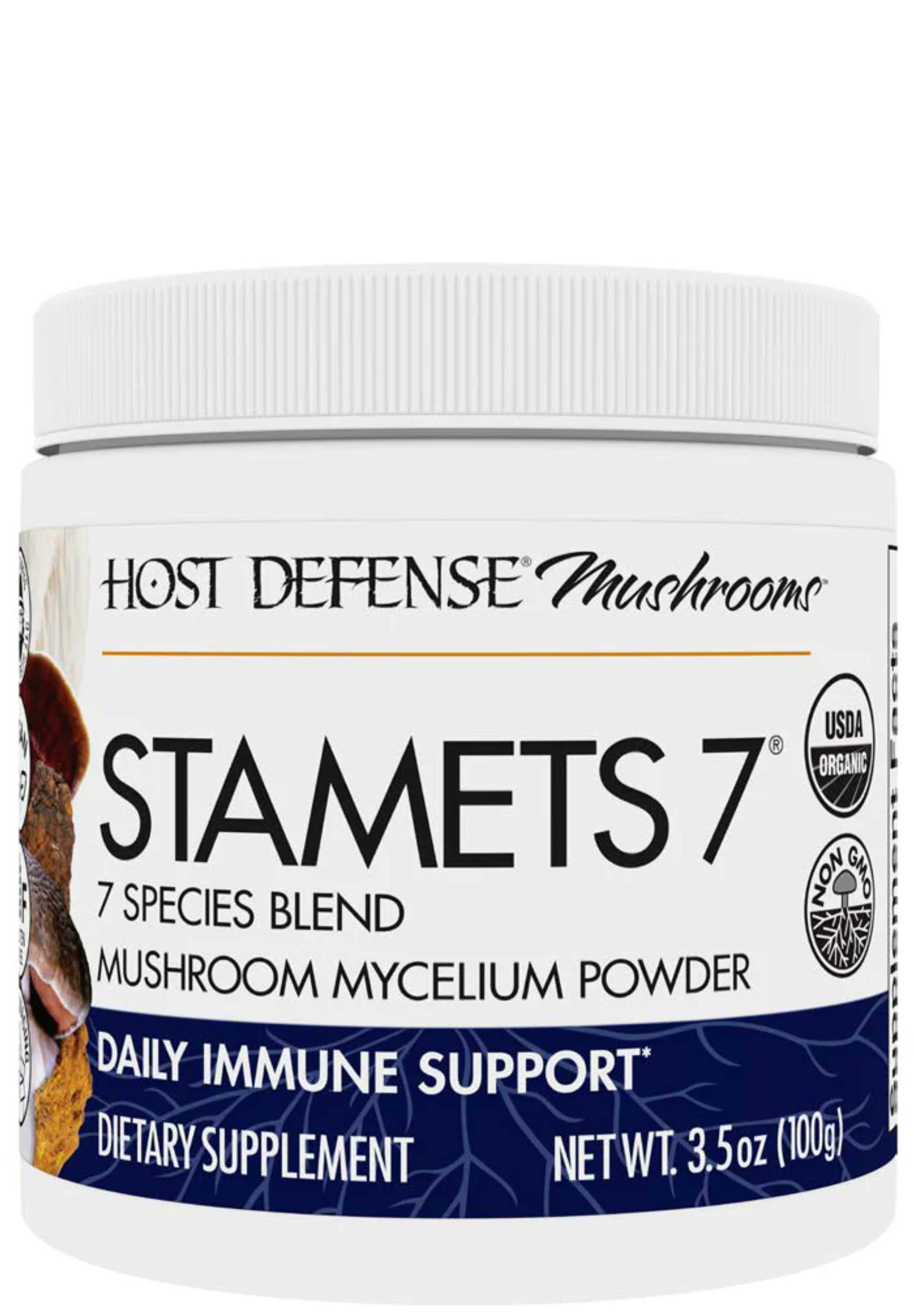 Host Defense Stamets 7 Mushroom Mycelium Powder