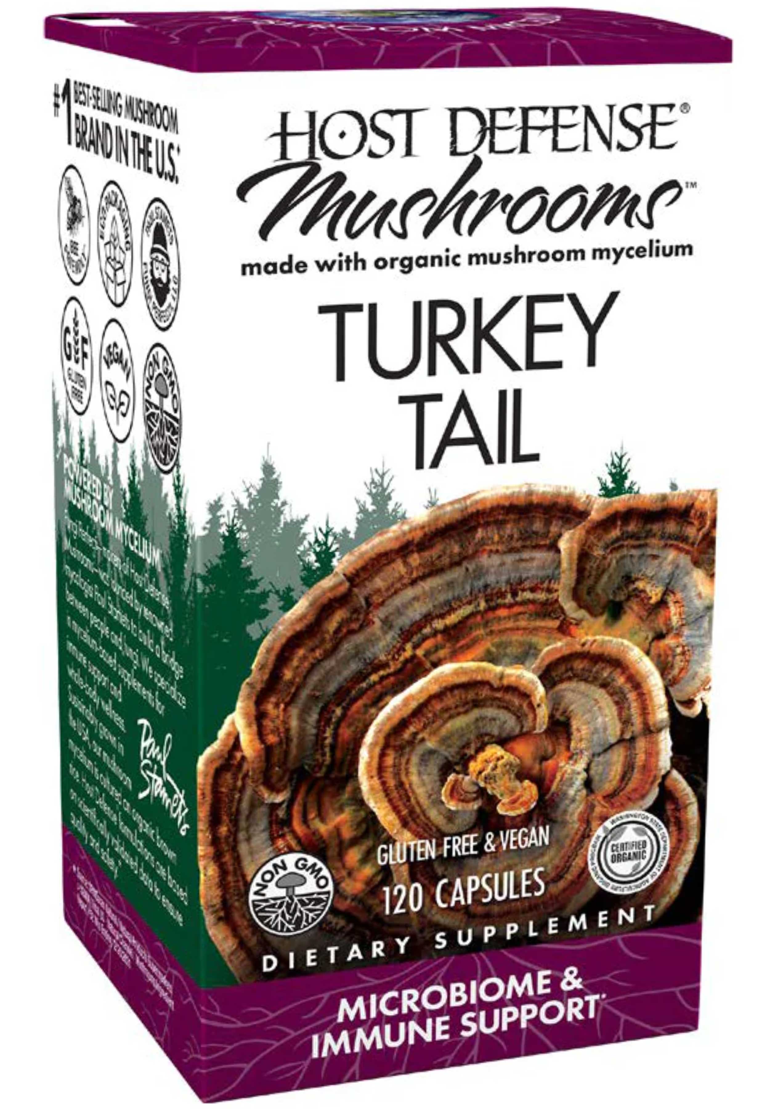 Host Defense Turkey Tail Capsules