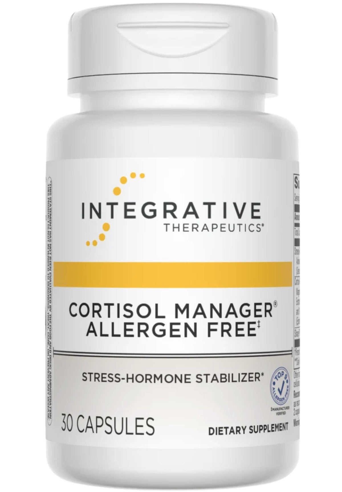 Integrative Therapeutics Cortisol Manager Allergen Free
