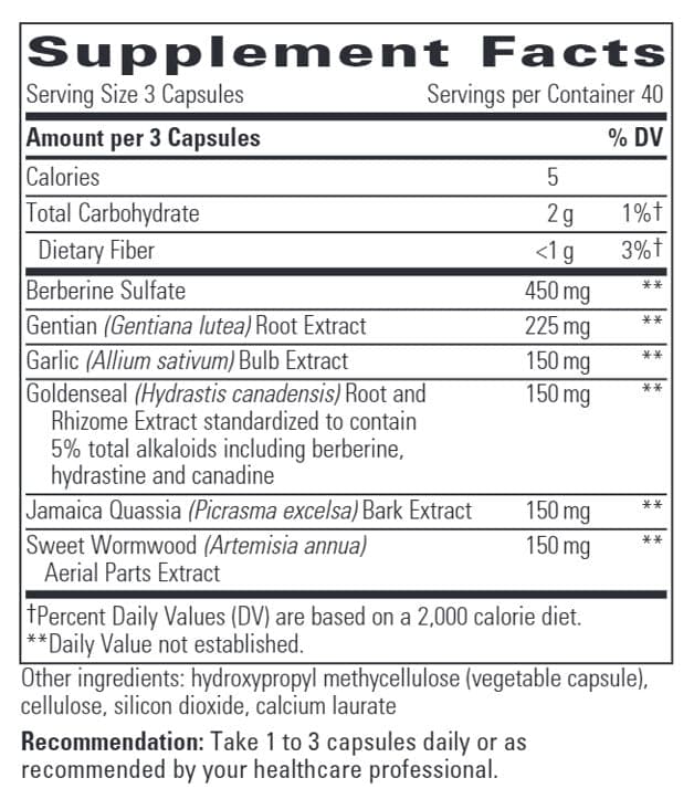 Integrative Therapeutics Para-Gard Ingredients