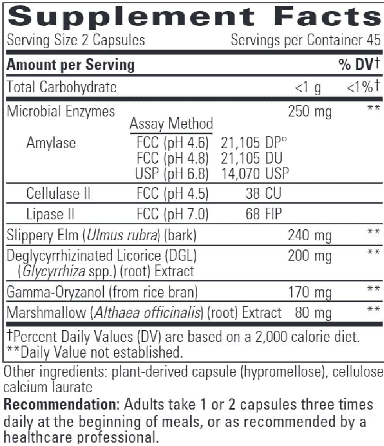 Integrative Therapeutics Similase Sensitive Stomach