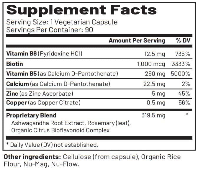 InterPlexus Adapt Ingredients